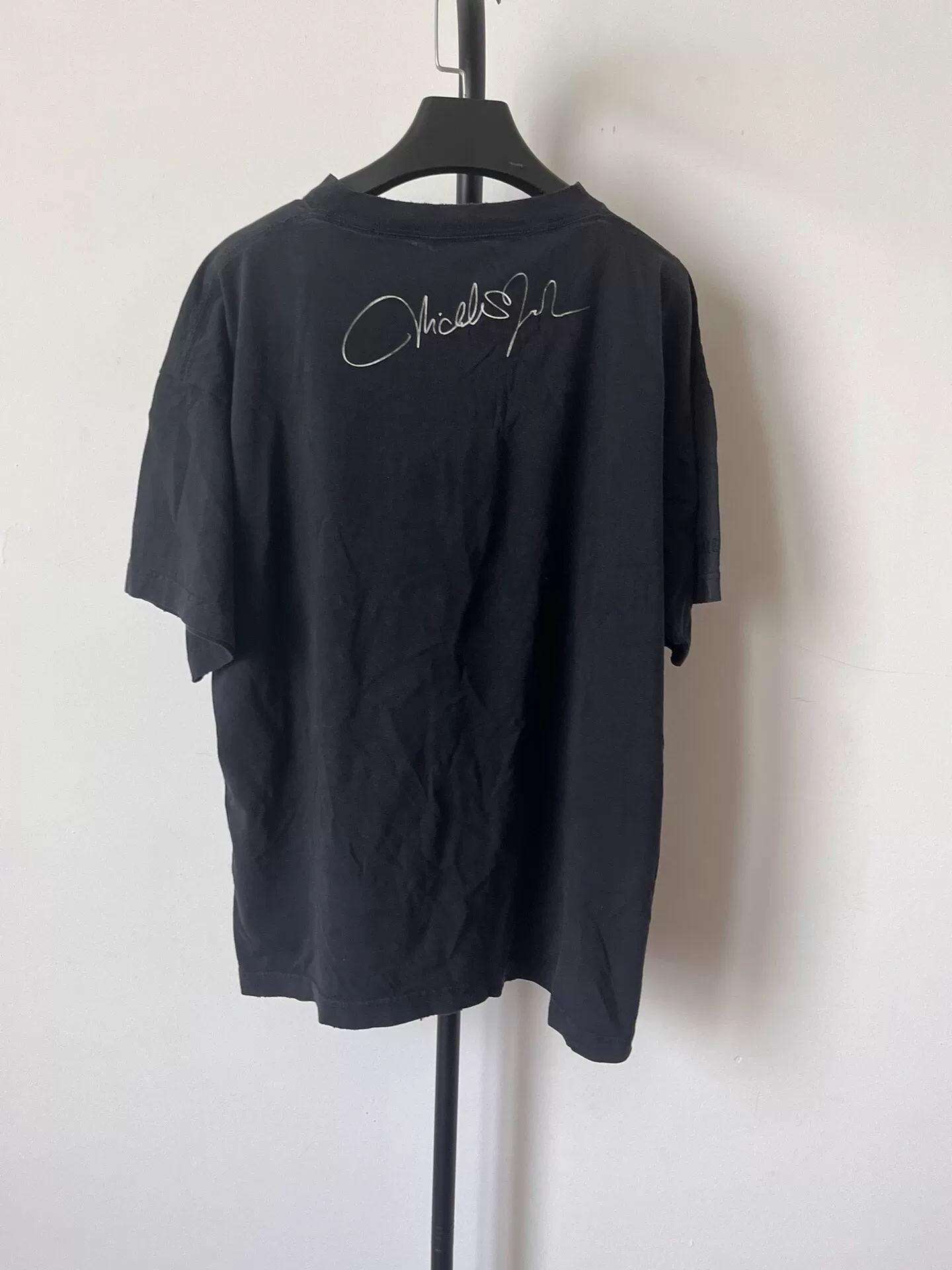 Balenciaga Fanclub Graphic Asymmetric T-shirt — front