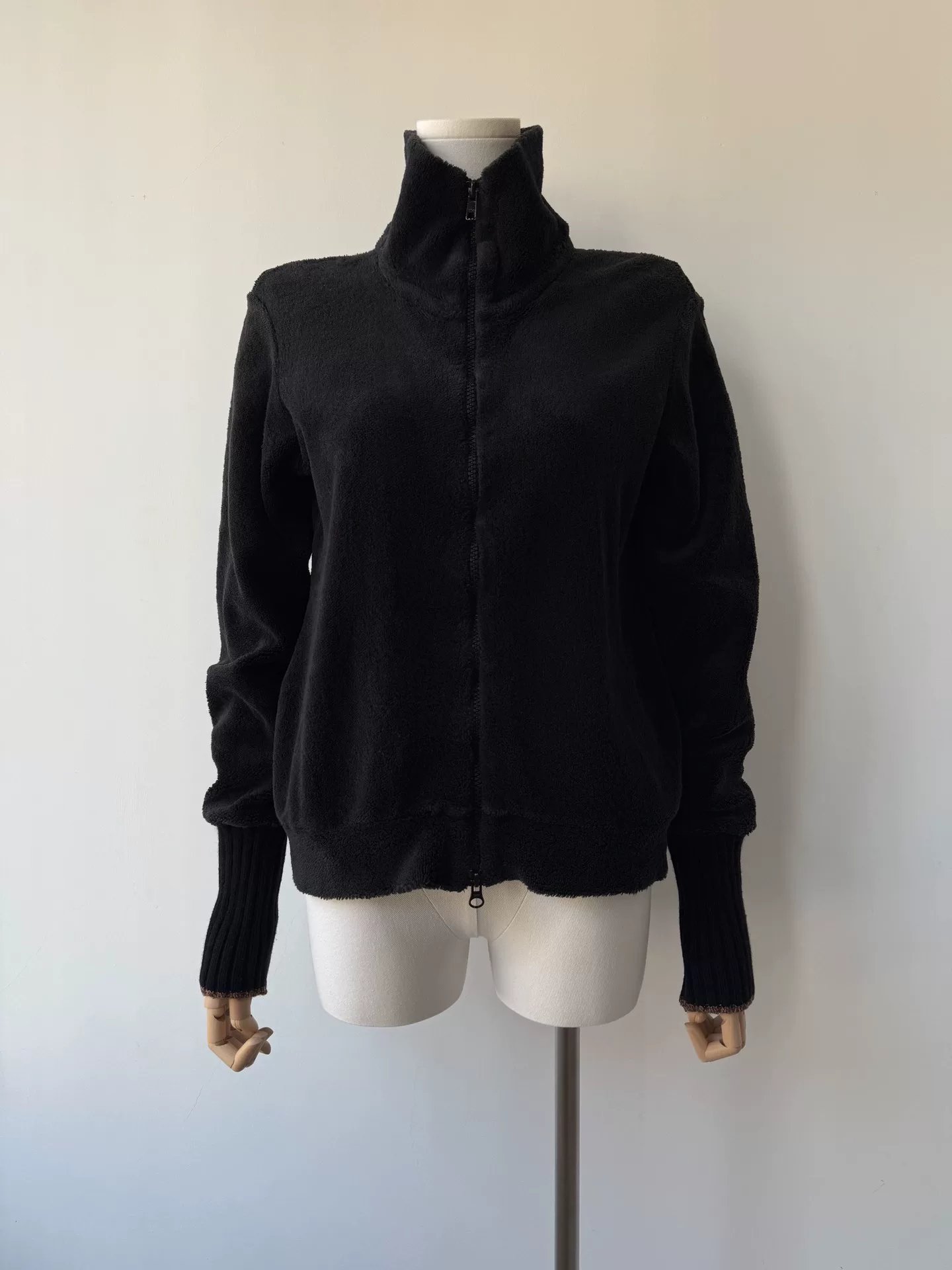 Yohji Yamamoto Y's 10AW Stand Collar Jacket — front