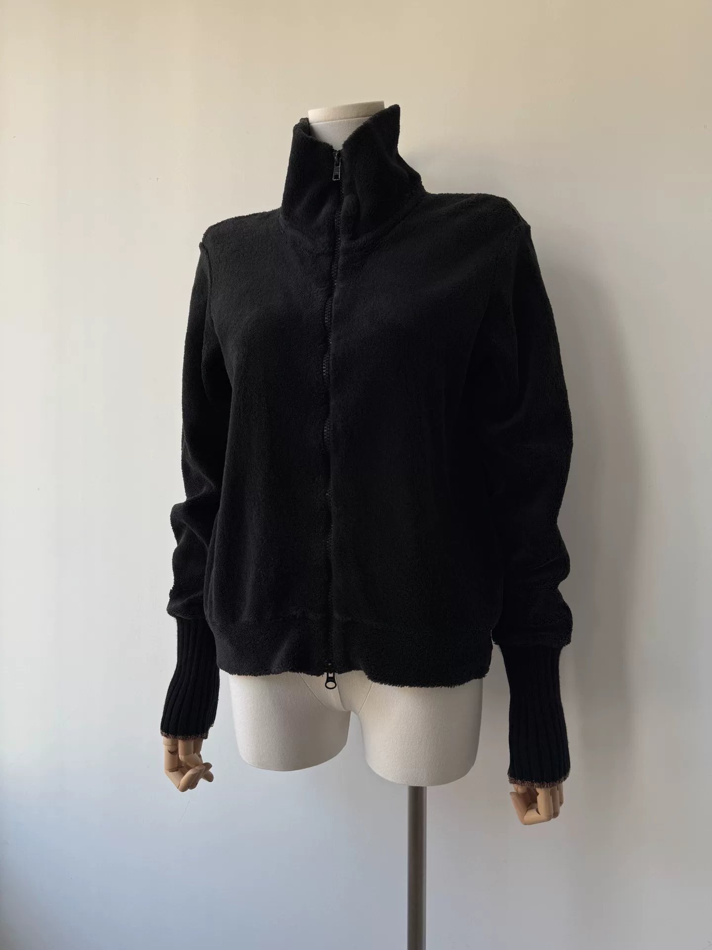 Yohji Yamamoto Y's 10AW Stand Collar Jacket — detail