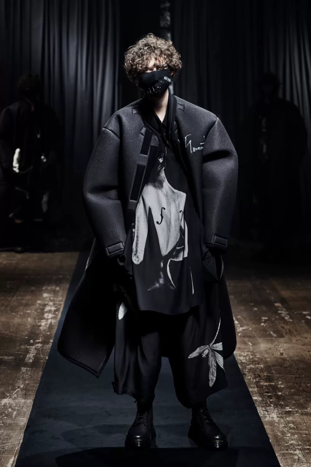 Yohji Yamamoto 21AW Oversize Coat — back