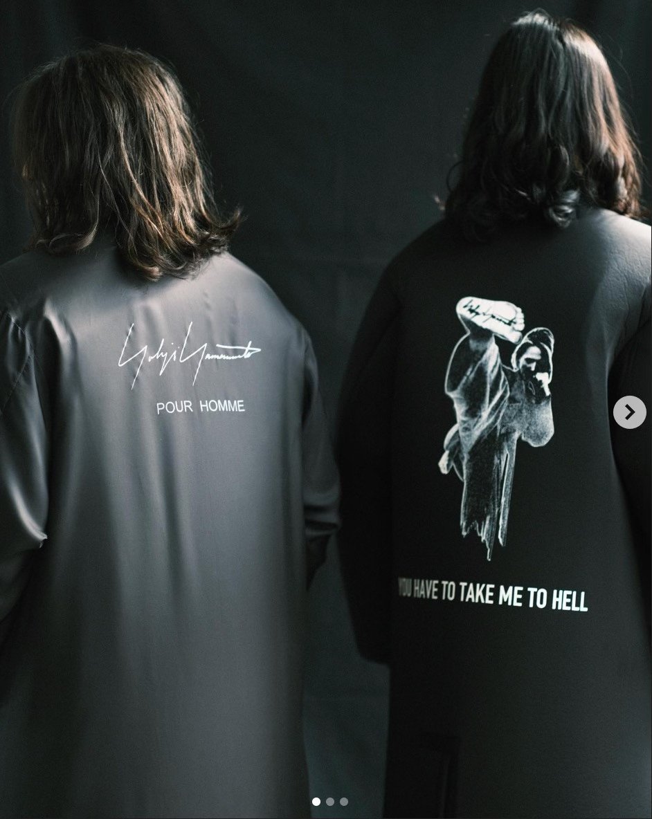 Yohji Yamamoto 21AW Oversize Coat — front