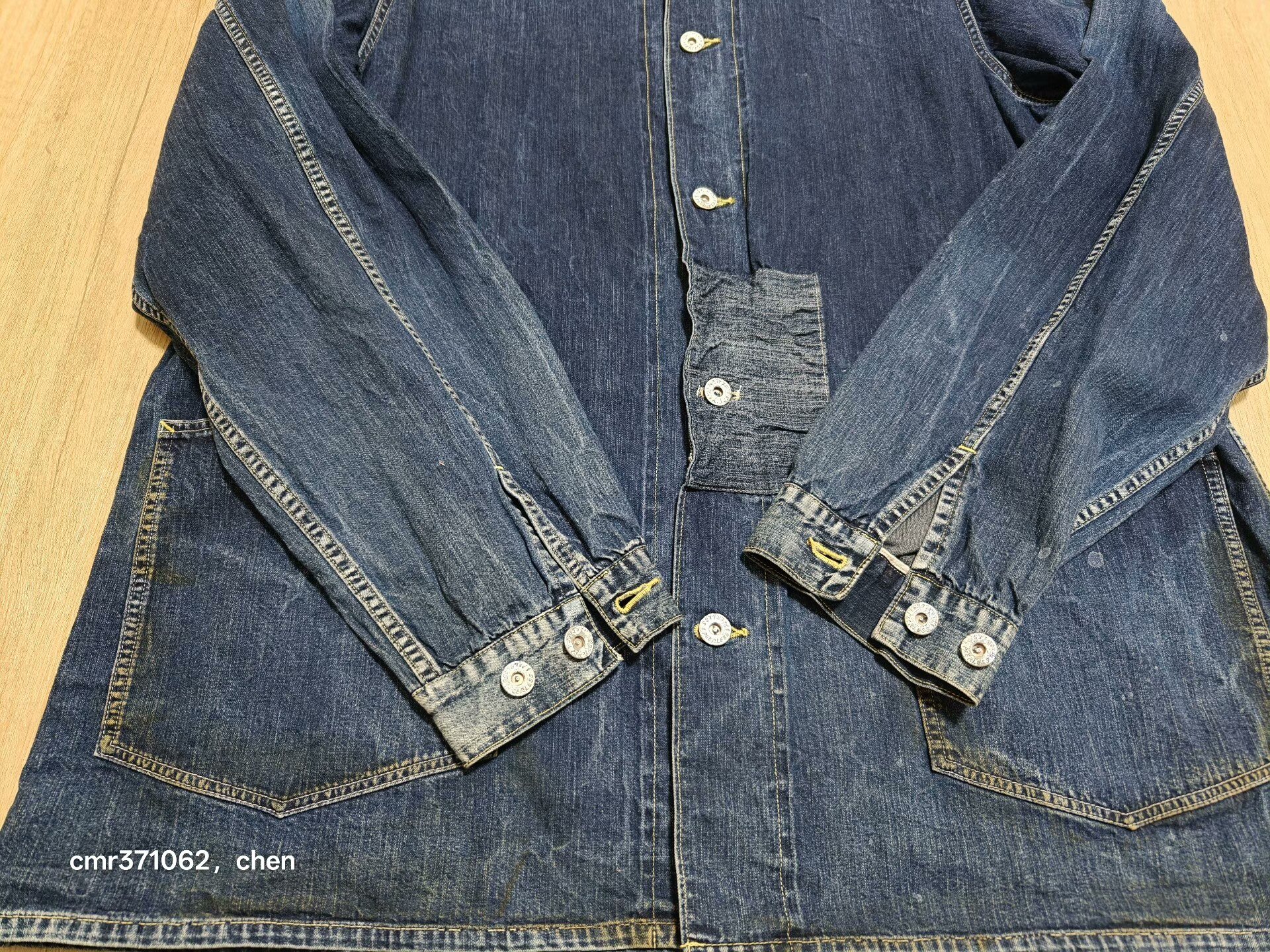VISVIM 19AW SECTION GANG COVERALL — front