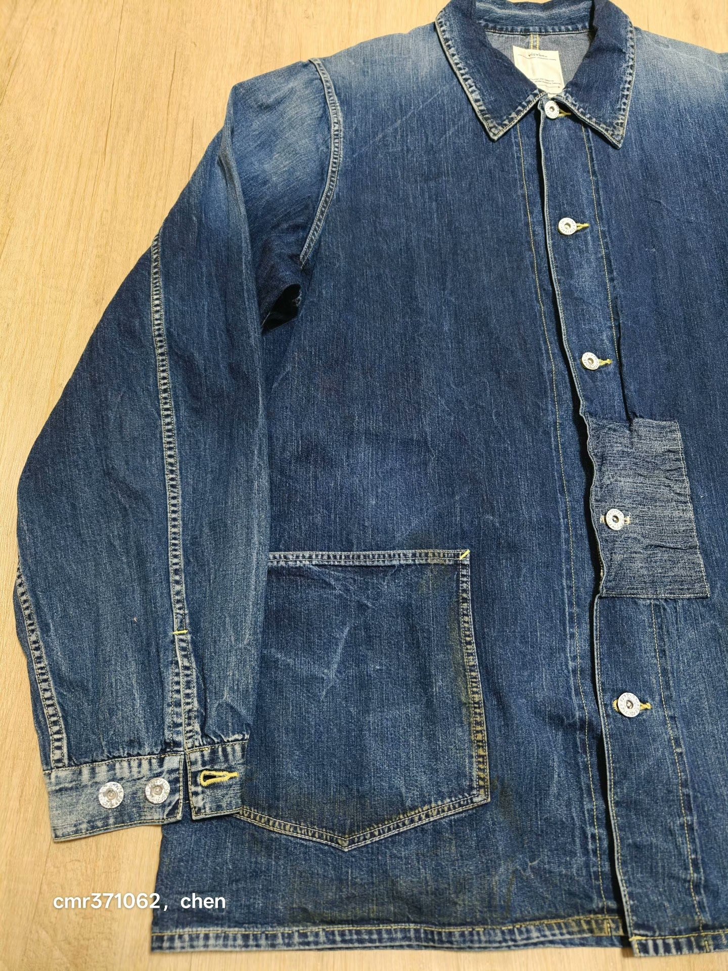VISVIM 19AW SECTION GANG COVERALL — detail