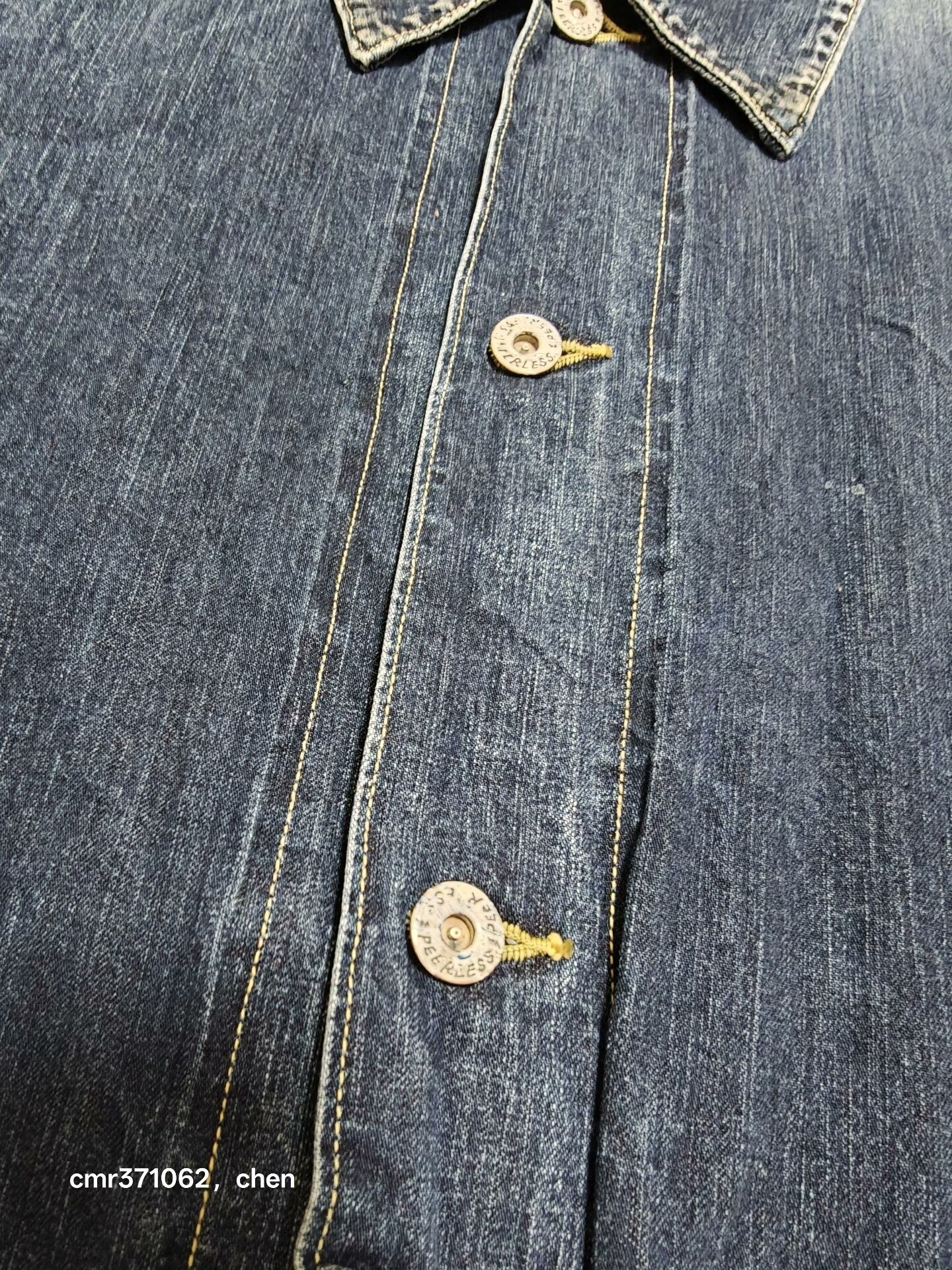 VISVIM 19AW SECTION GANG COVERALL — label