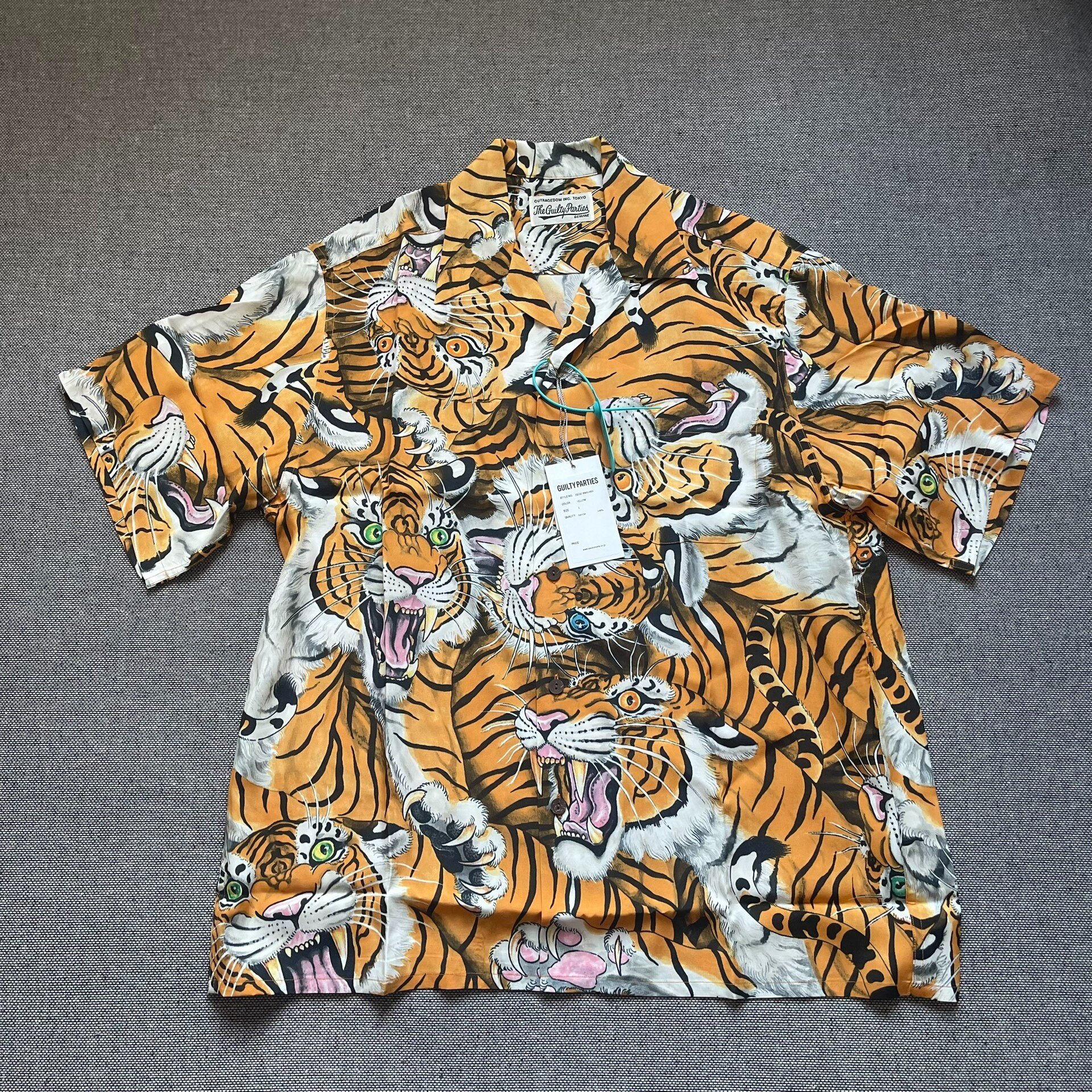 Wacko Maria x Tim Lehi Tigers Hawaiian Shirt