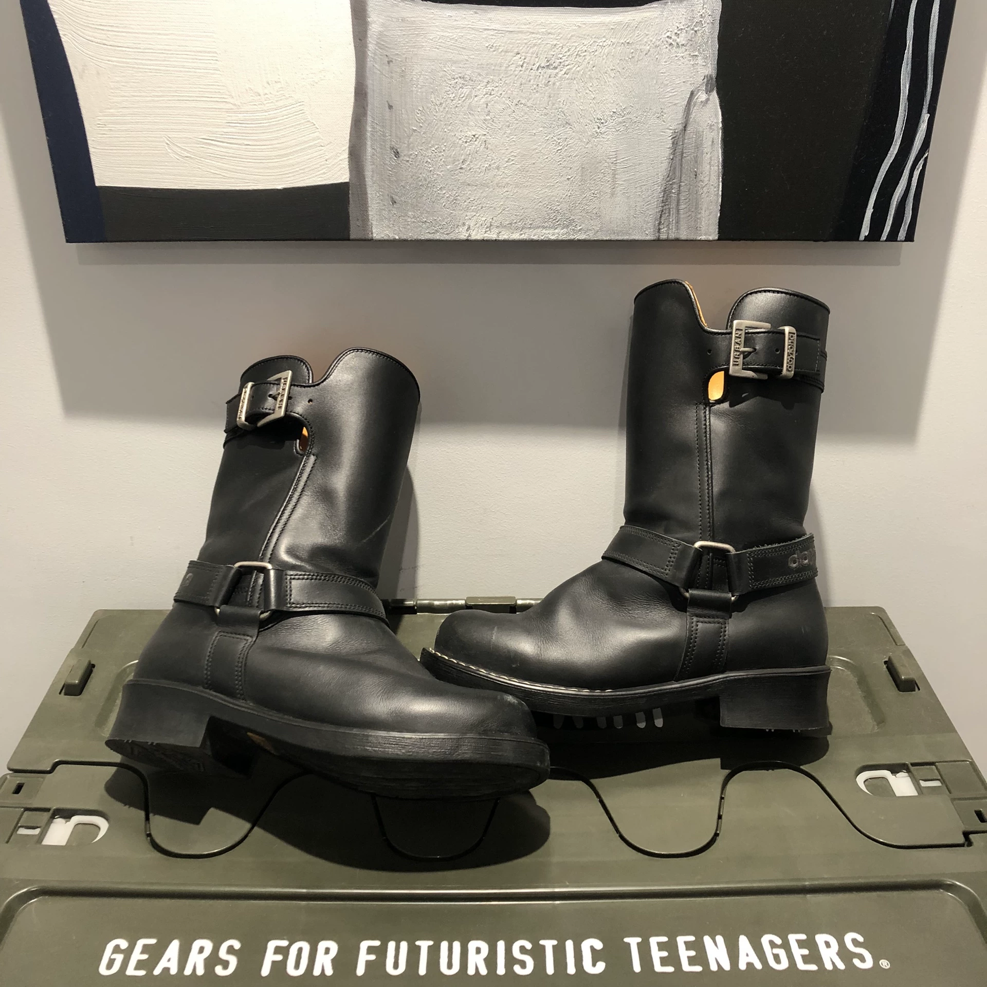 Daytona U M II Summer Motorcycle Boots — front