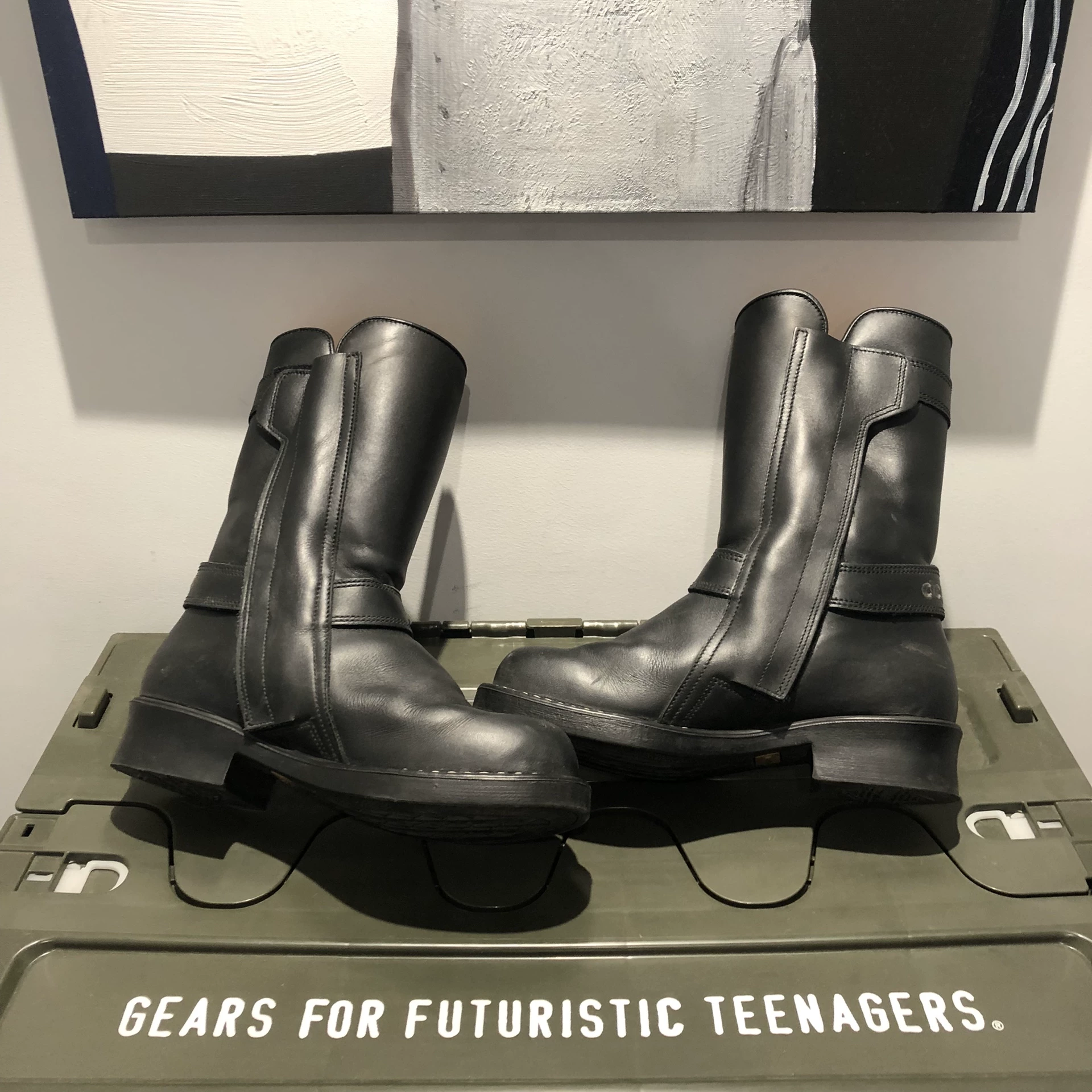 Daytona U M II Summer Motorcycle Boots — detail