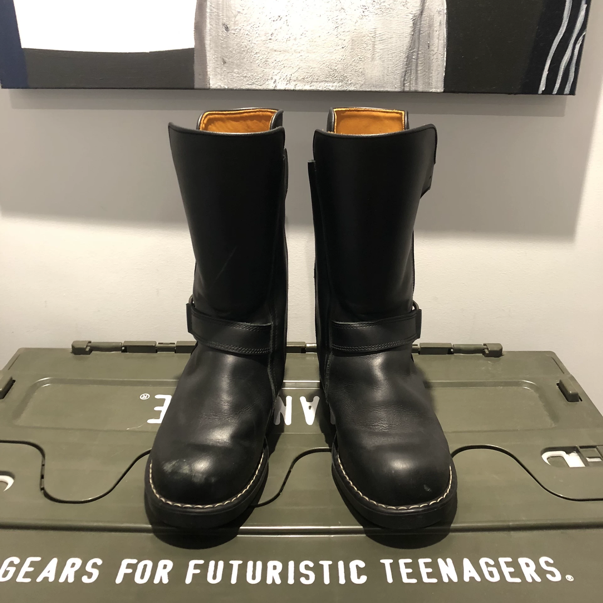 Daytona U M II Summer Motorcycle Boots — back