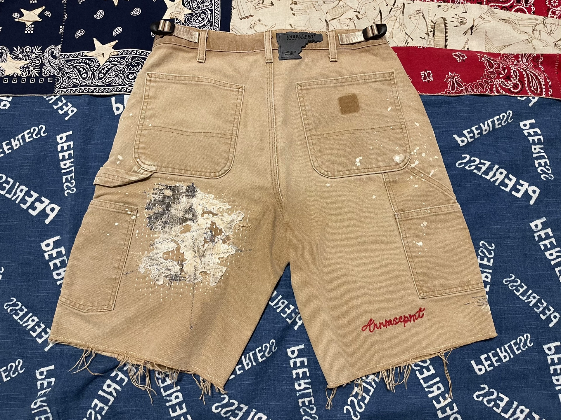 Carhartt Vintage B01 Boro Shorts — front