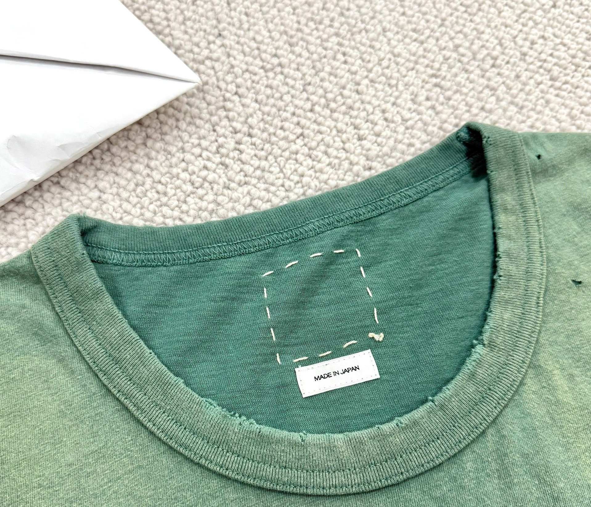VISVIM AMPLUS CRASH S/S Tee — front