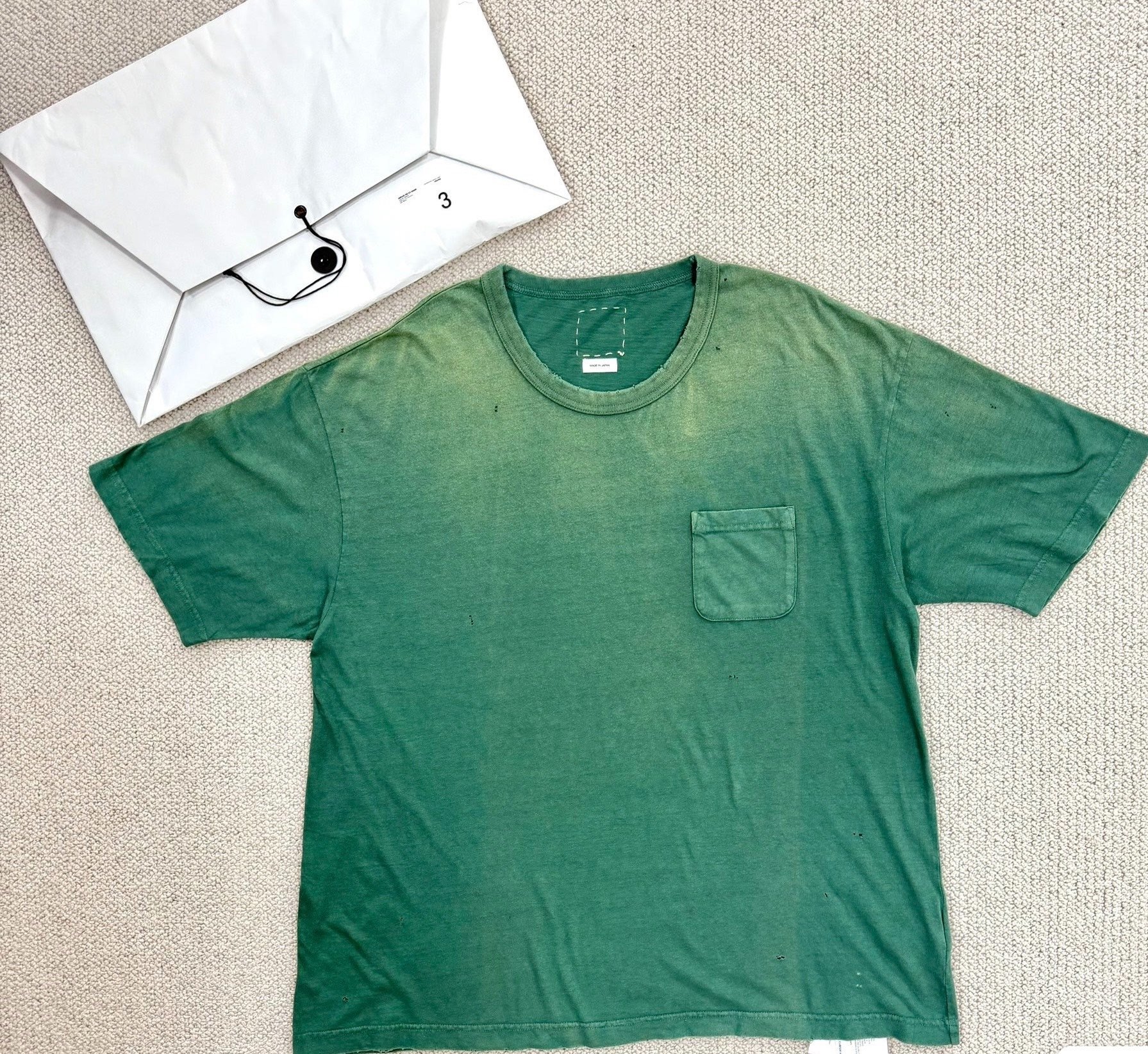 VISVIM AMPLUS CRASH S/S Tee
