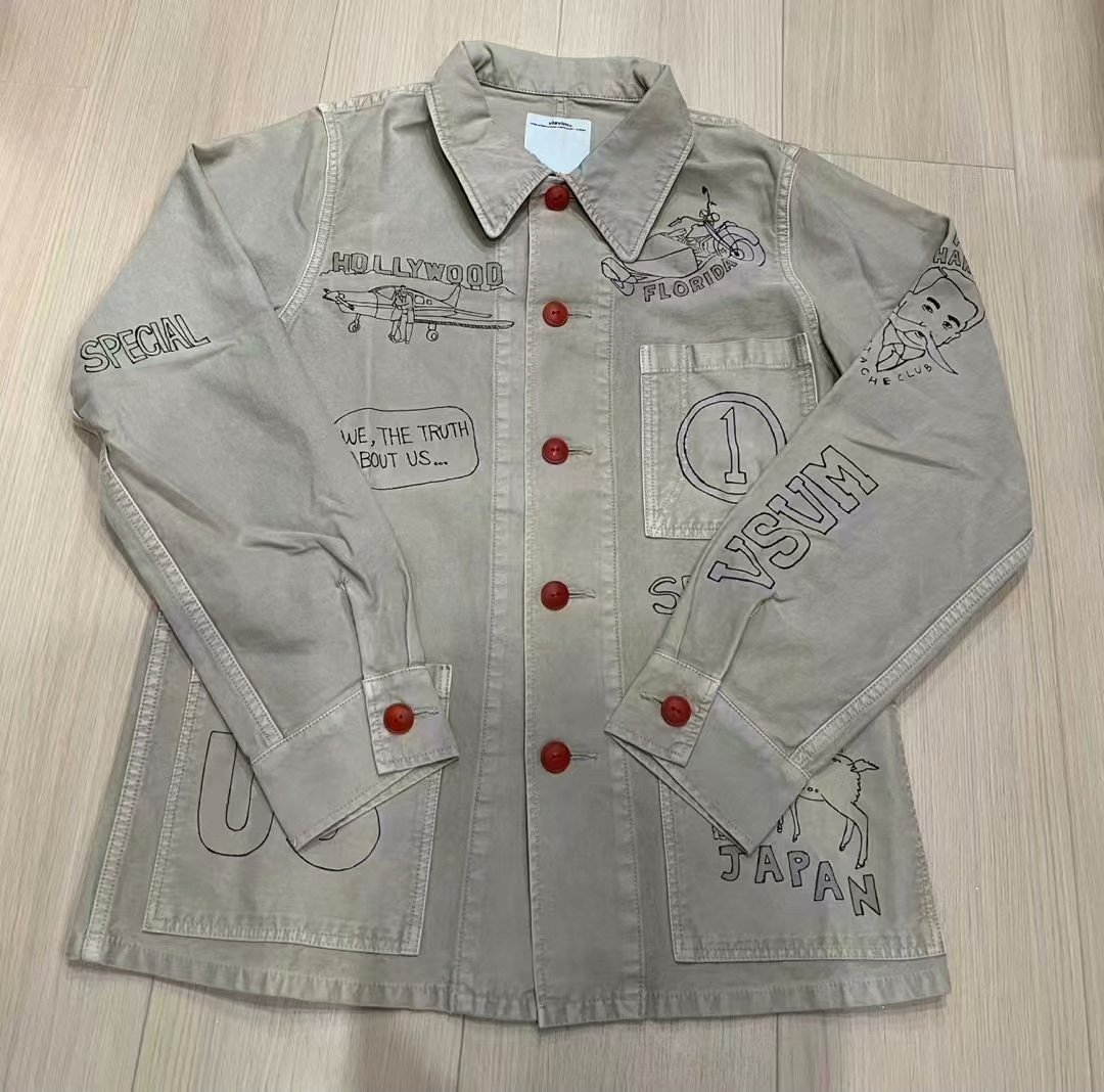 visvim 15AW Travail Coverall Sketches