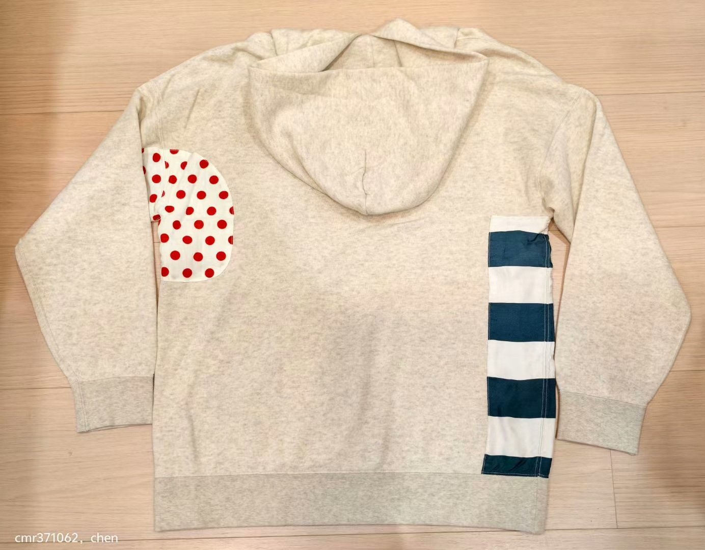 visvim 19ss Jumbo Hoodie P.O. Collage — label