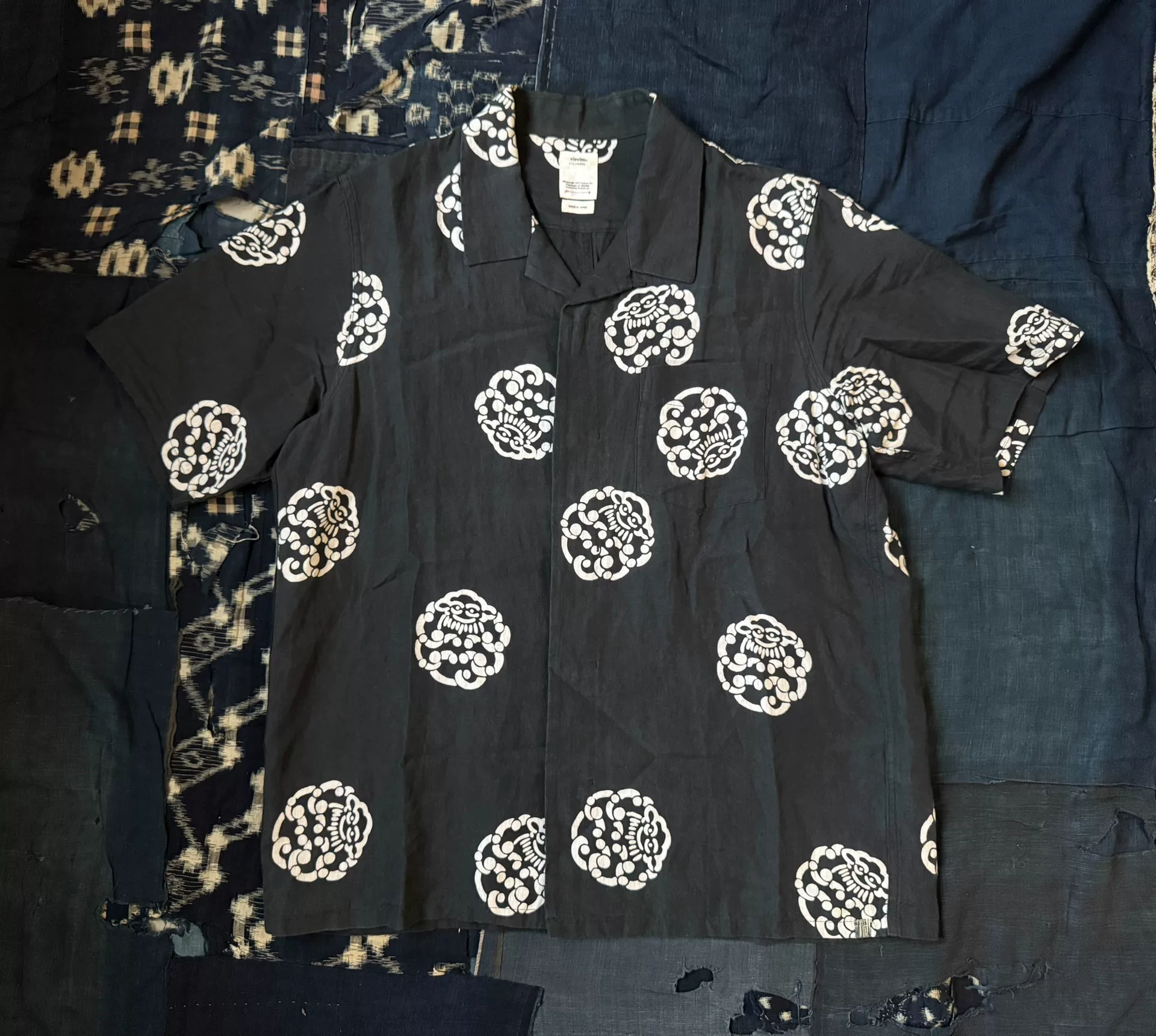 VISVIM 21SS FREE EDGE LITTLE CLOUD SHIRT