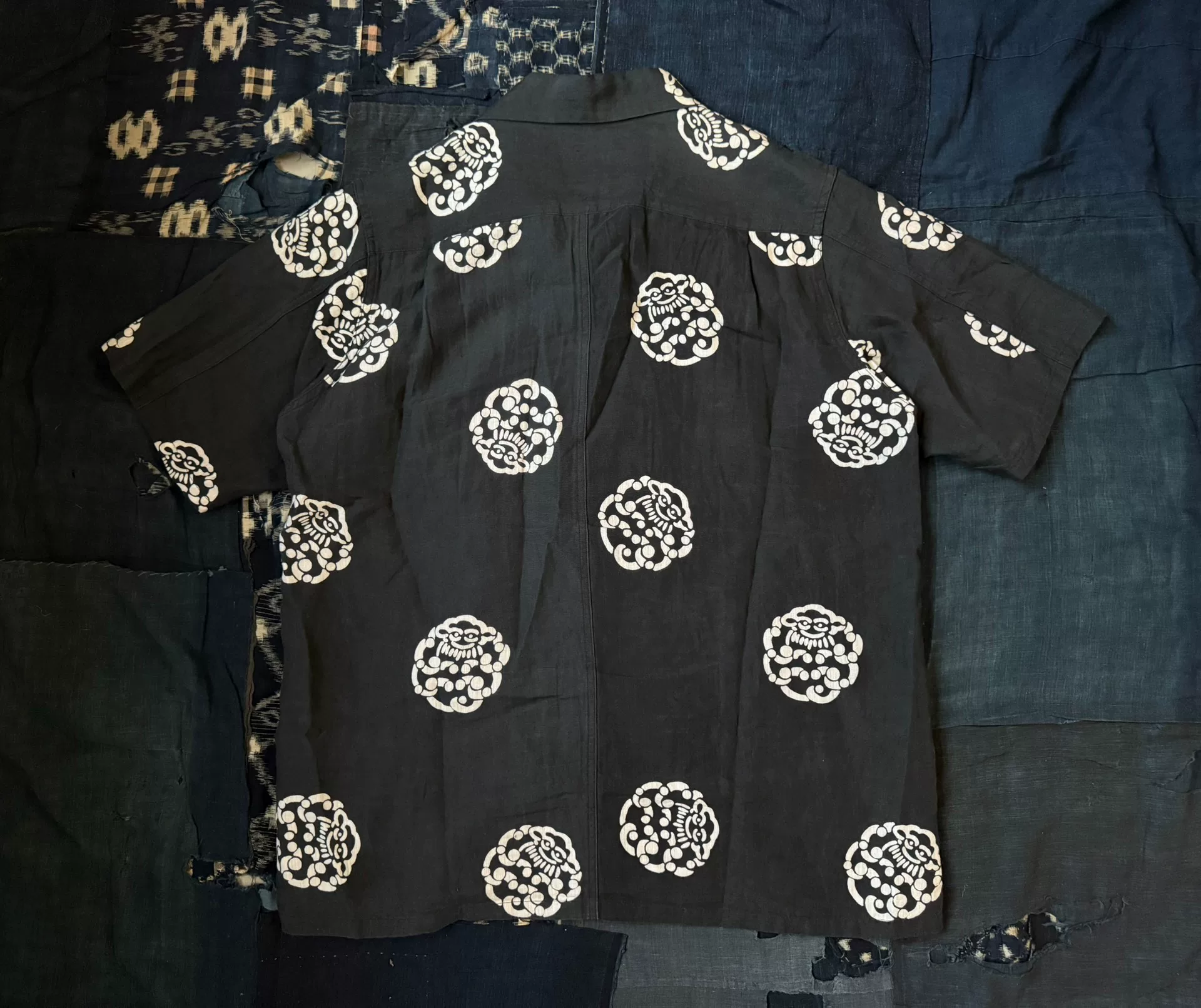 VISVIM 21SS FREE EDGE LITTLE CLOUD SHIRT — detail