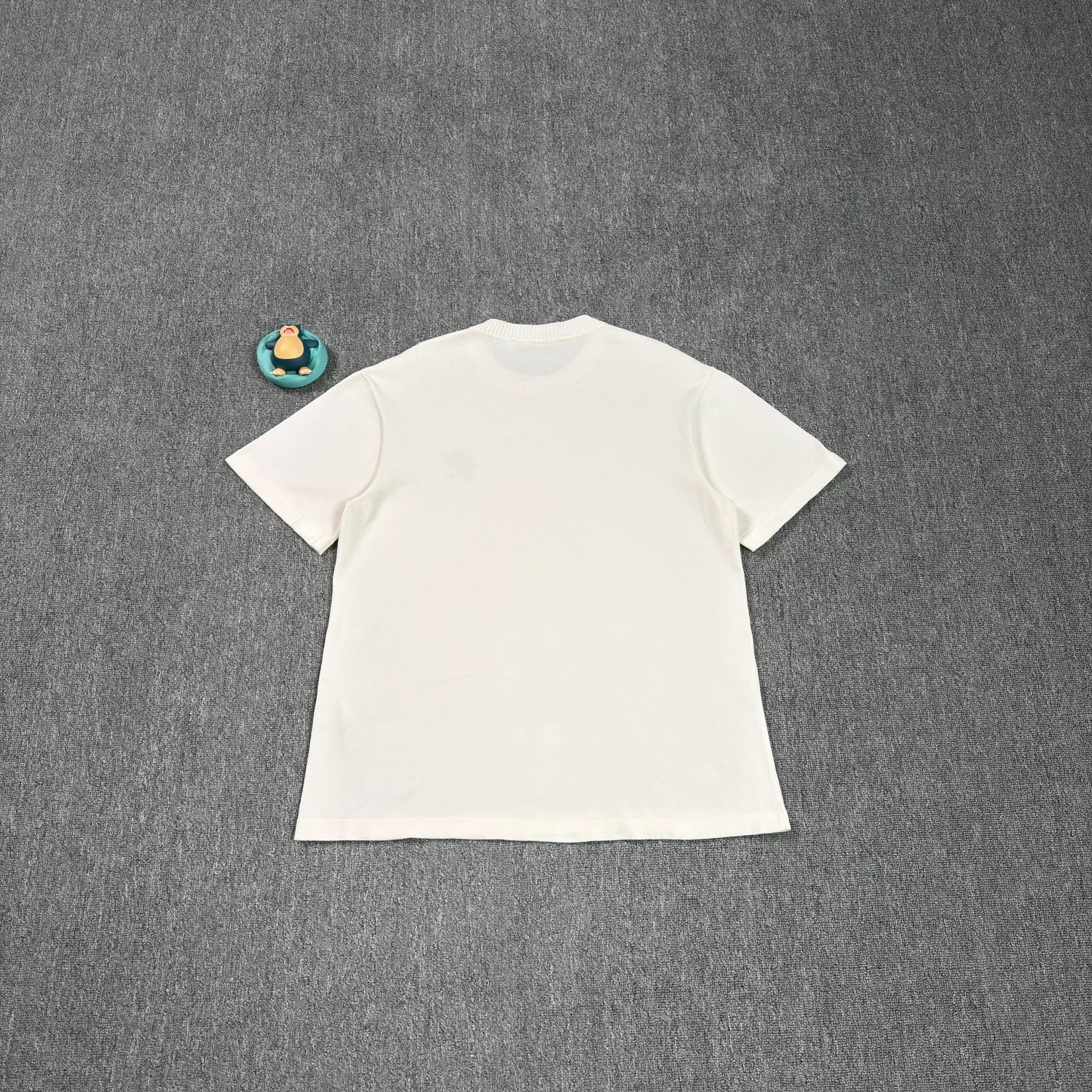 Louis Vuitton White Embroidered Logo Short-Sleeve Top — front