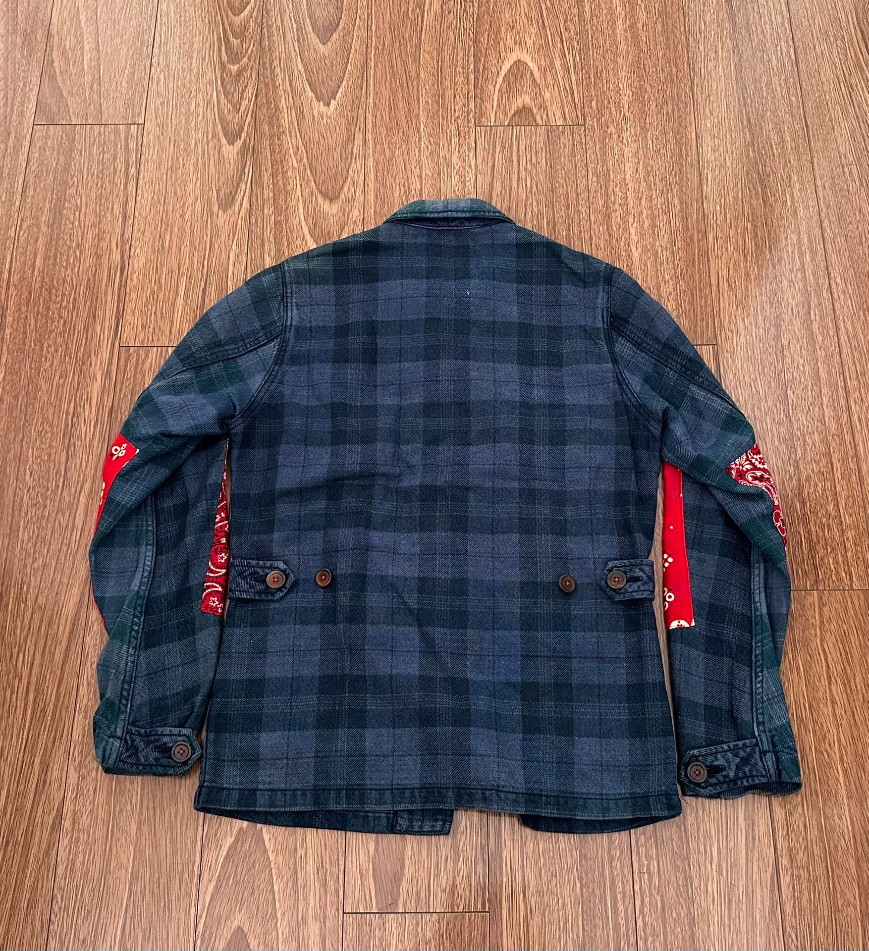 VISVIM KILGORE JKT BANDANA GIZA — front