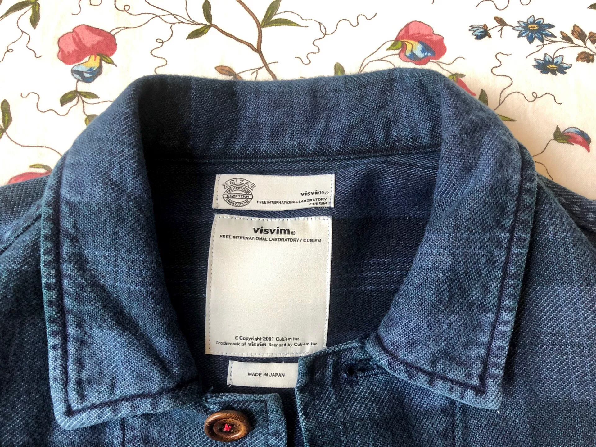 Visvim 13ss Kilgore Indigo Denim Jacket — front