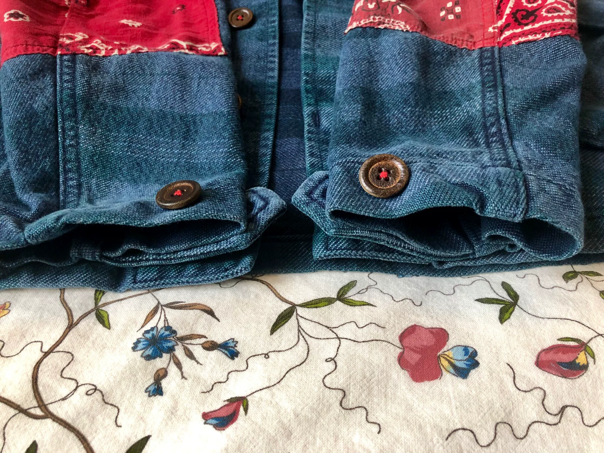 Visvim 13ss Kilgore Indigo Denim Jacket — back