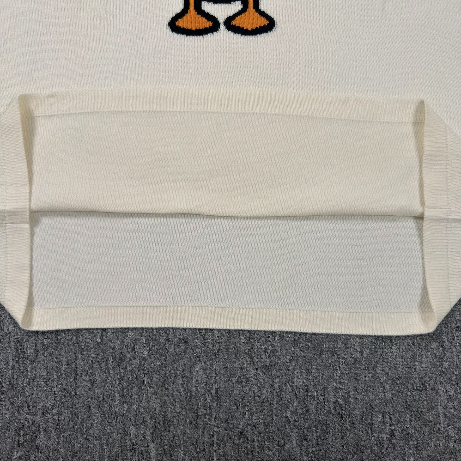 Louis Vuitton Nigo Duck Graphic Knit Top — back