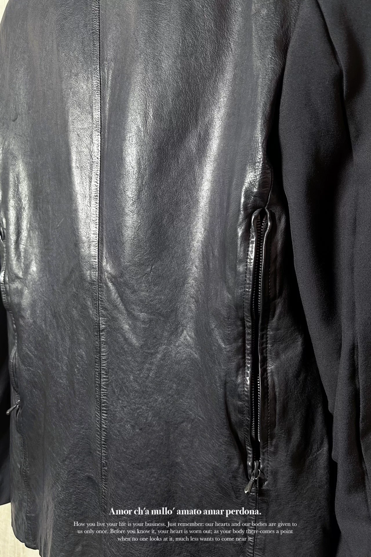 Yohji Yamamoto x ISAMU KATAYAMA 2019SS Jacket — label