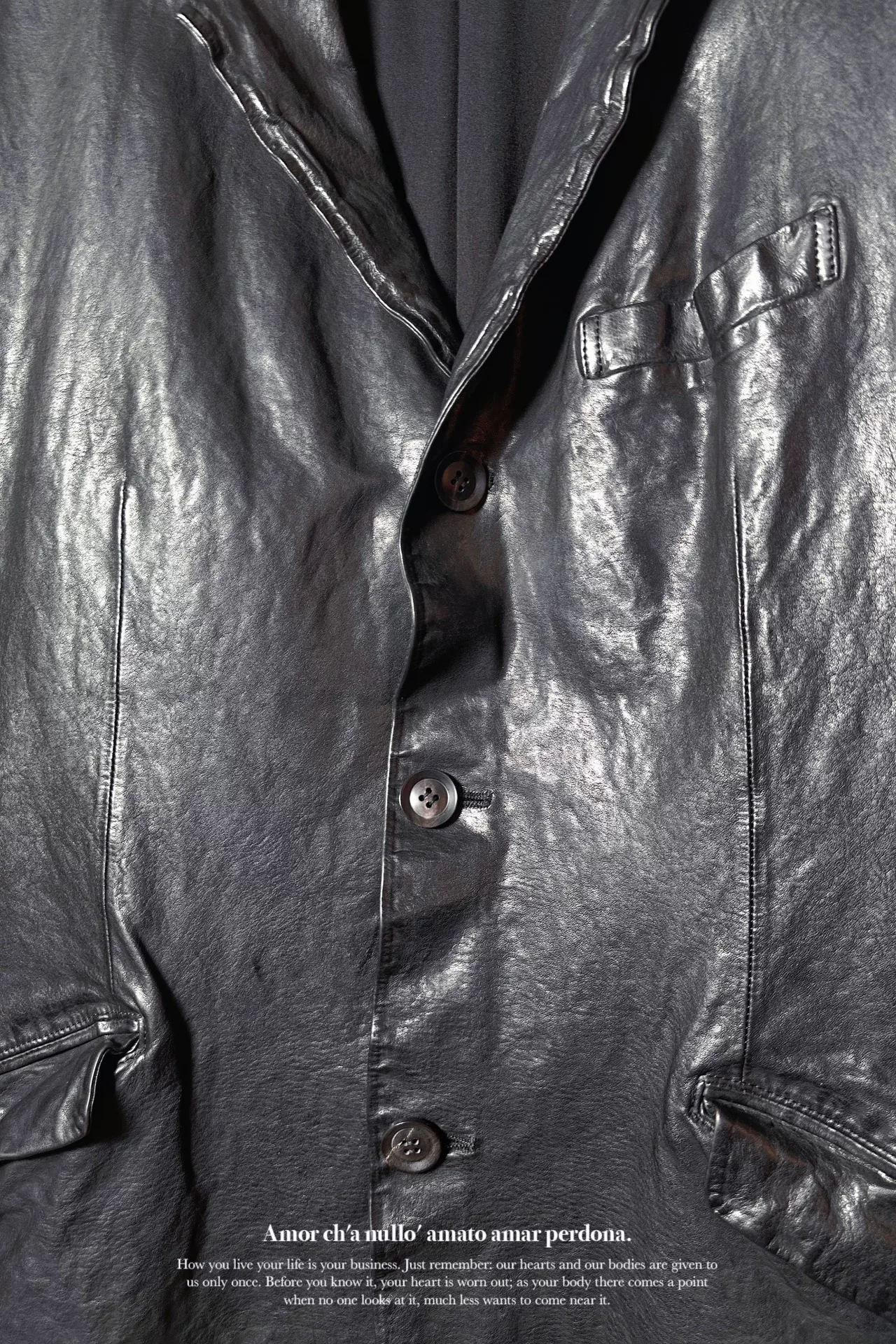 Yohji Yamamoto x ISAMU KATAYAMA 2019SS Jacket — back