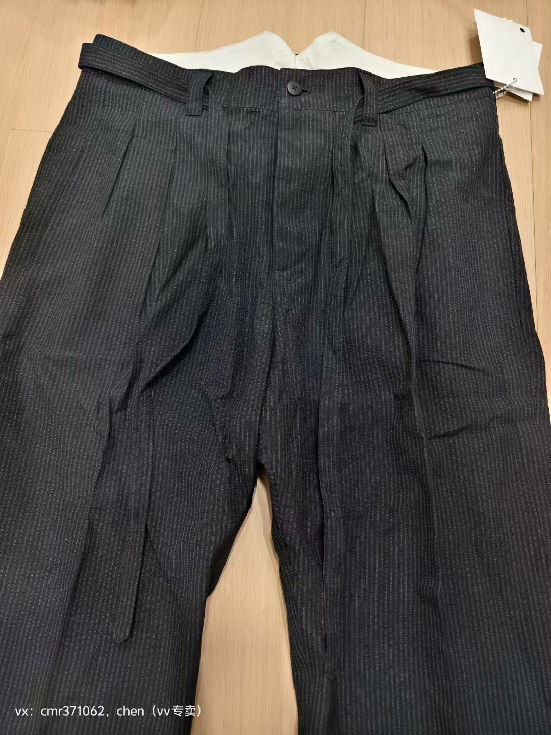 Visvim 23SS Hakama Pants Santome — detail