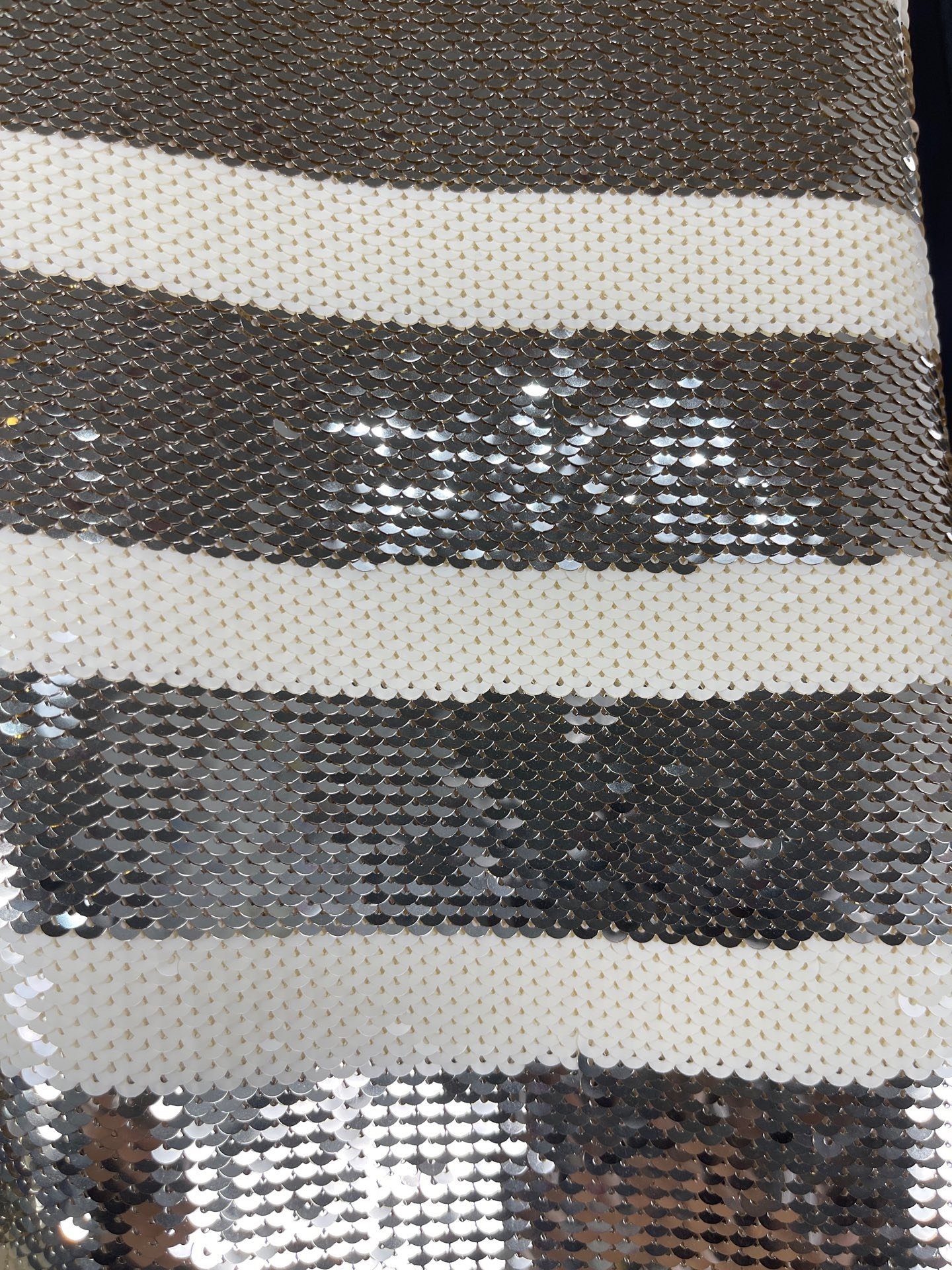 Dior Heavy Sequin Short Sleeve Dress — label