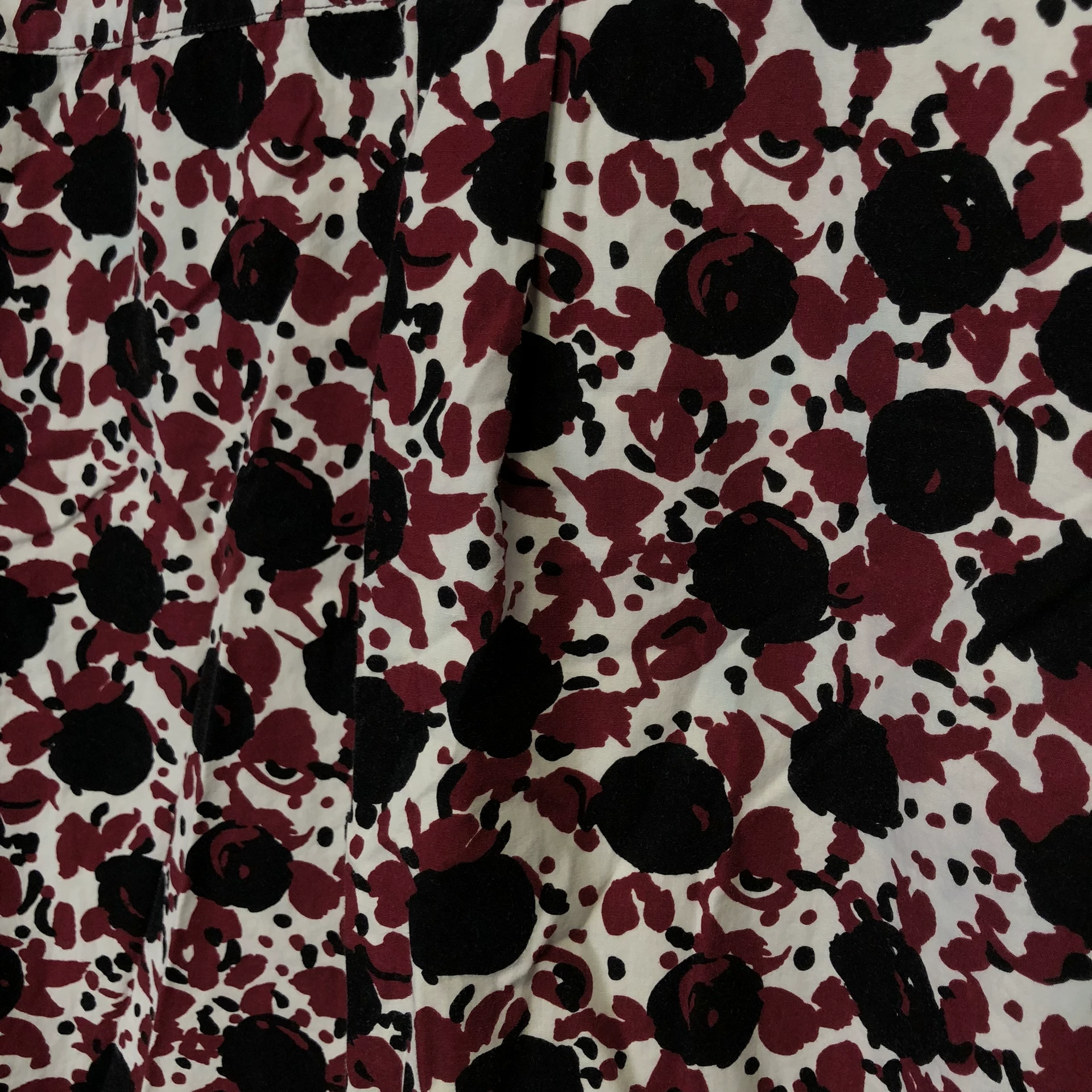 Yohji Yamamoto 90s Japanese Floral Shirt — label