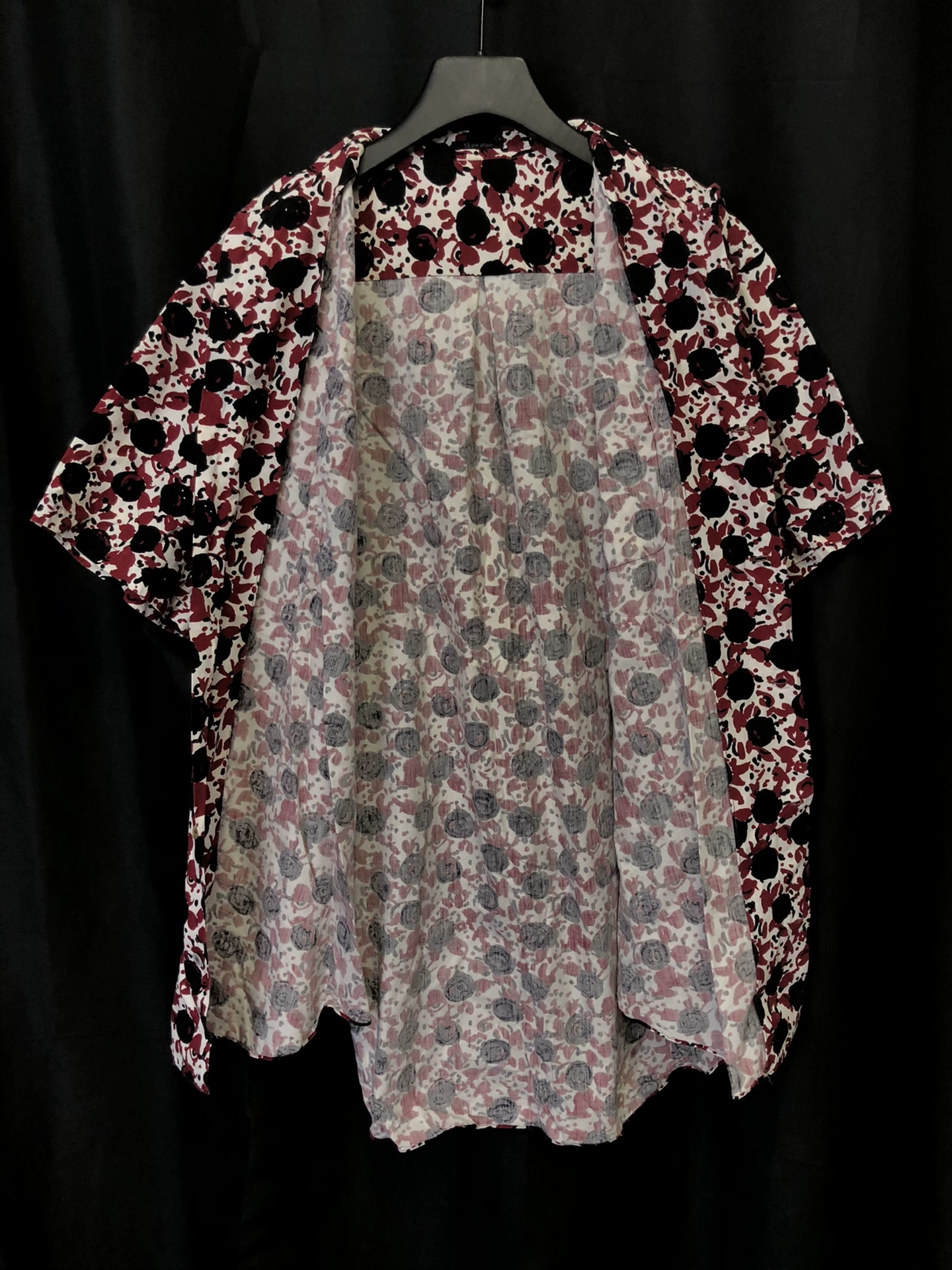 Yohji Yamamoto 90s Japanese Floral Shirt — front