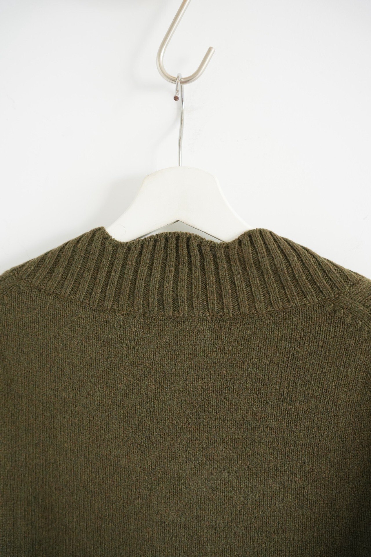 Yohji Yamamoto 24AW Wave Collar Sweater — back