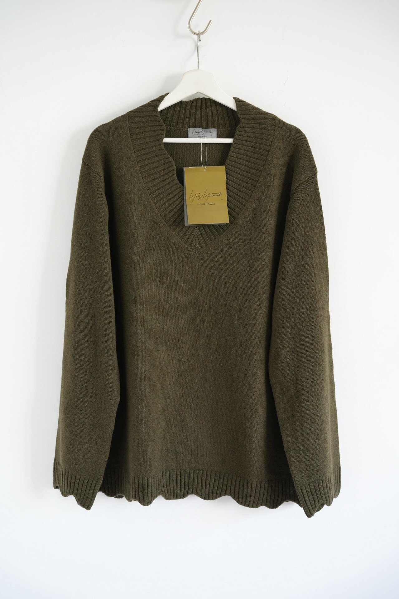 Yohji Yamamoto 24AW Wave Collar Sweater