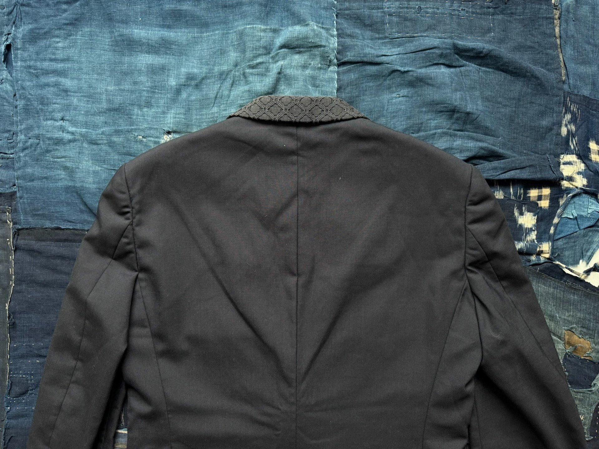 Kolor Junichi Abe Orange Suit Jacket — label