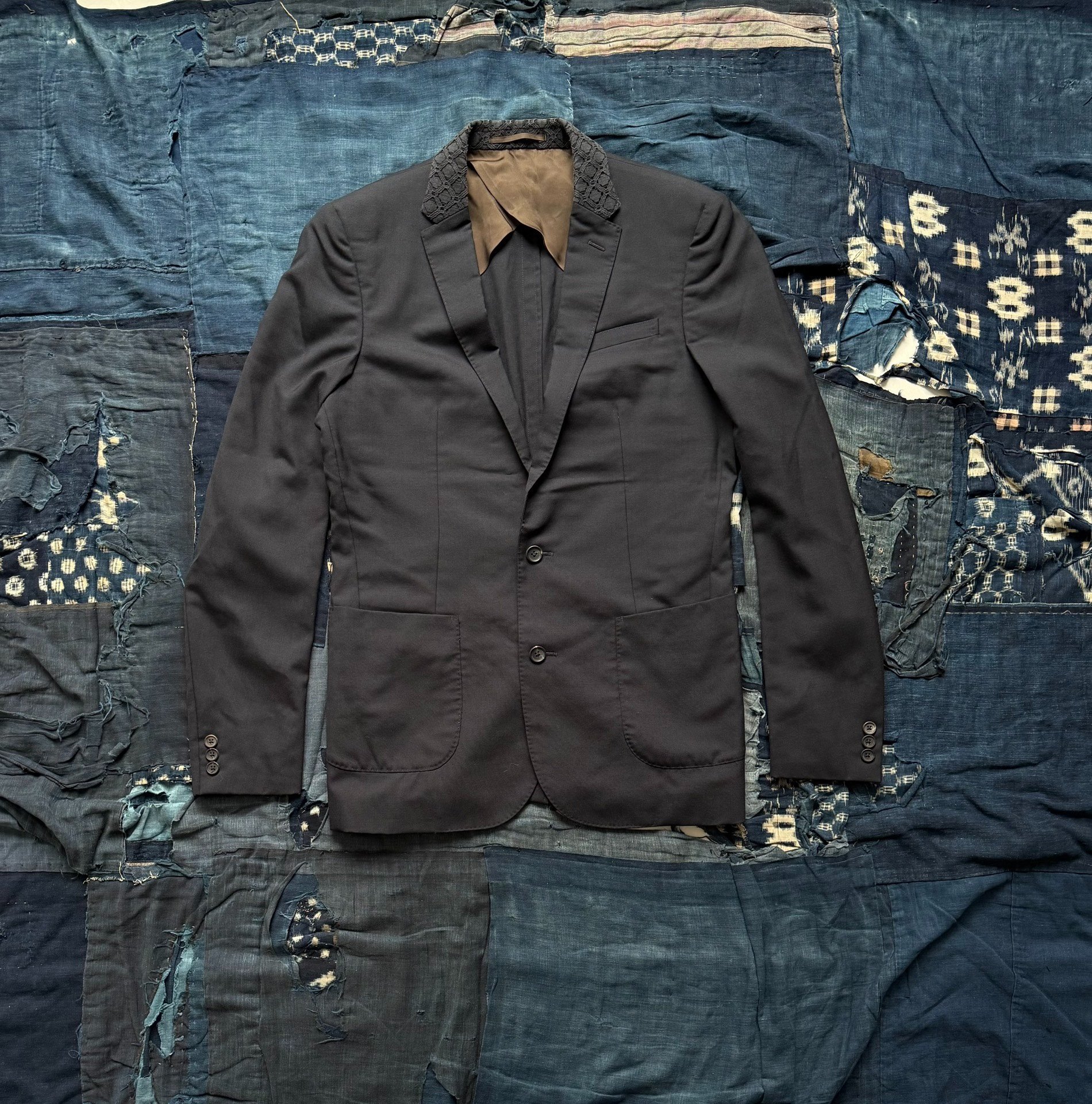 Kolor Junichi Abe Orange Suit Jacket