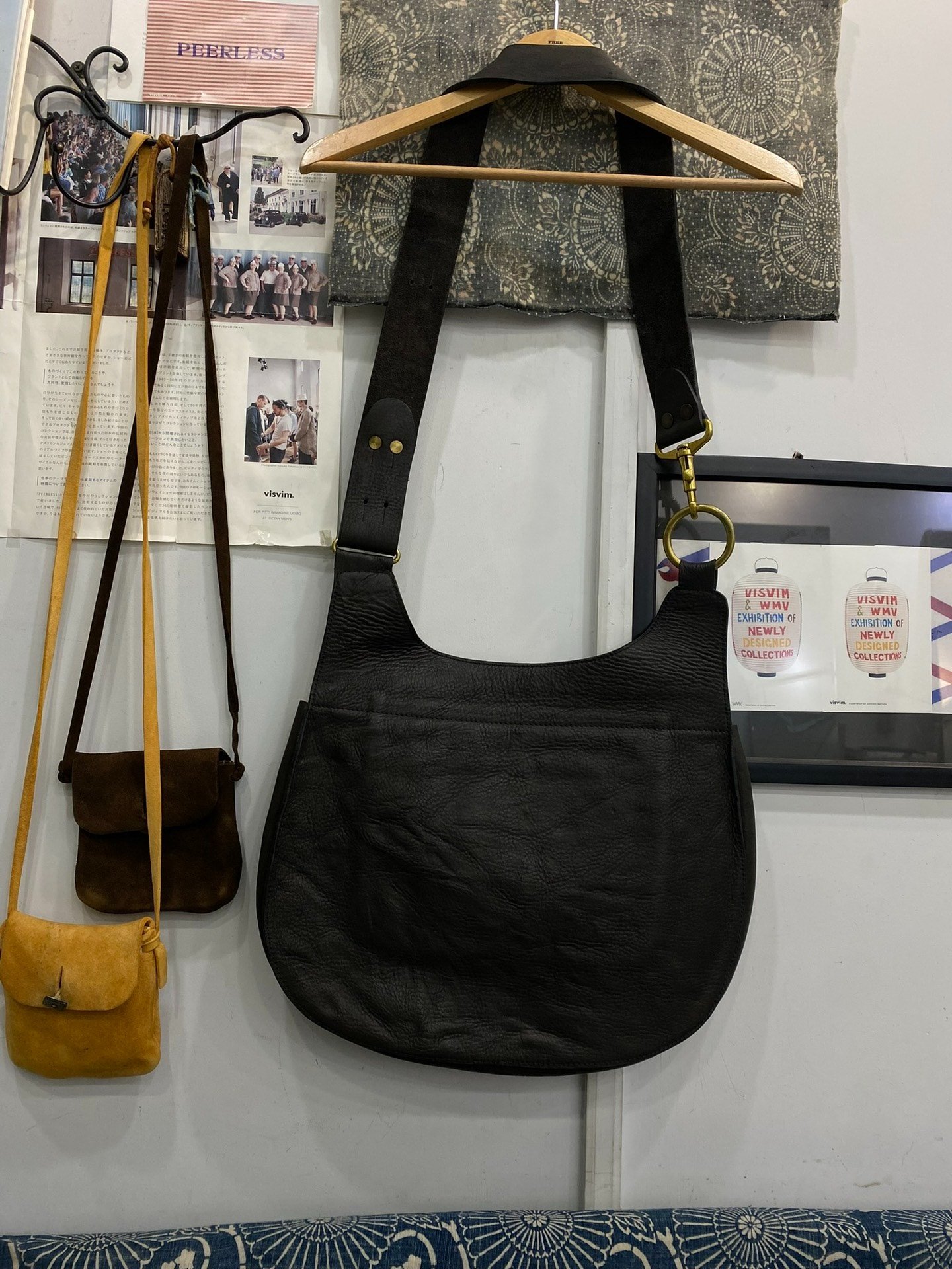 VISVIM 17AW Shoulder Bag FR N.D. — front