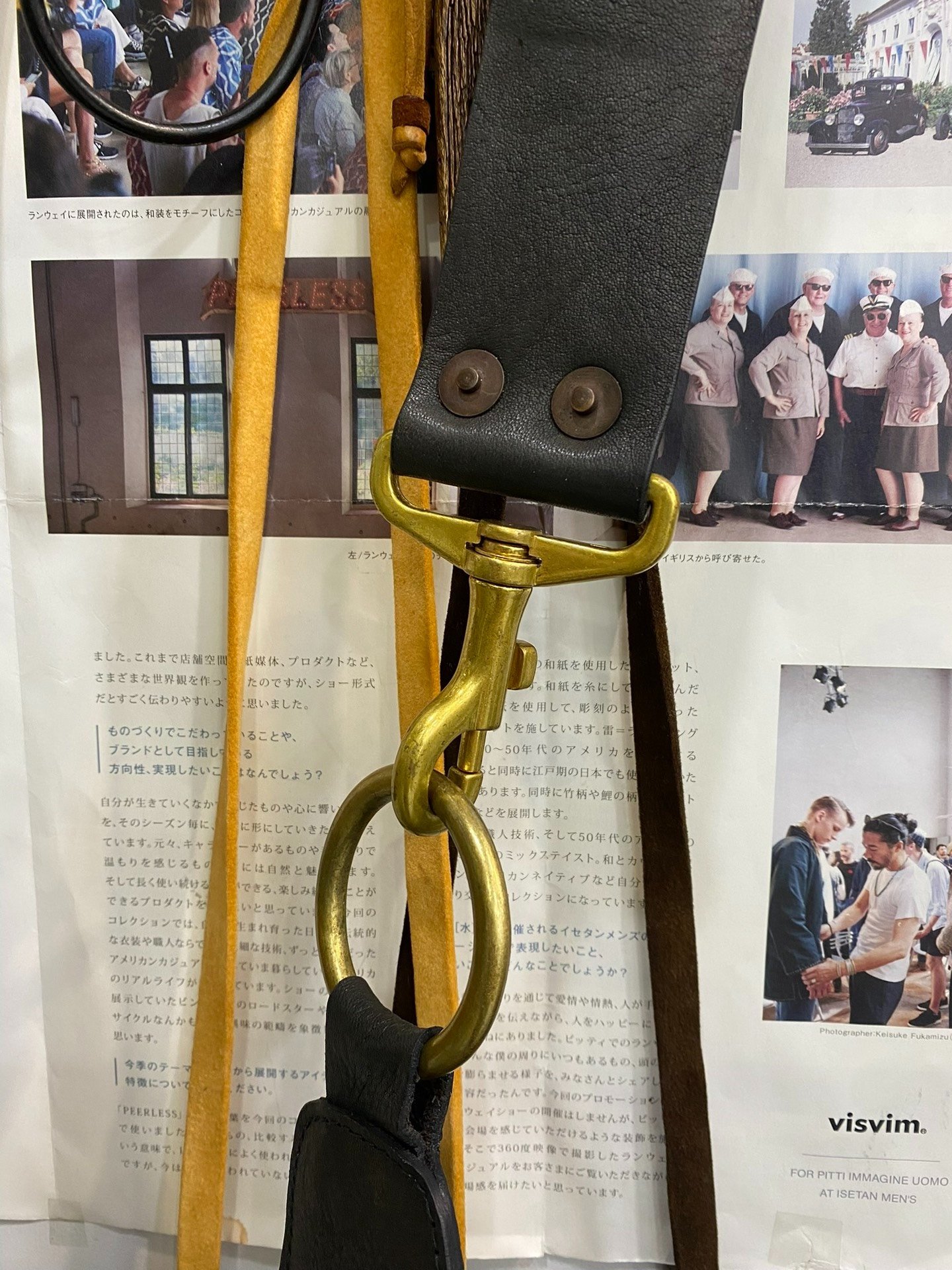 VISVIM 17AW Shoulder Bag FR N.D. — label