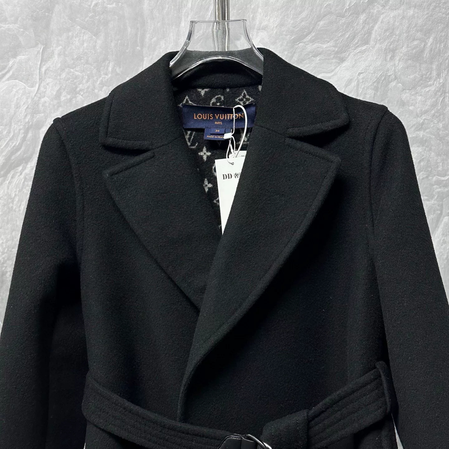 Louis Vuitton Cashmere Wrap Coat — front