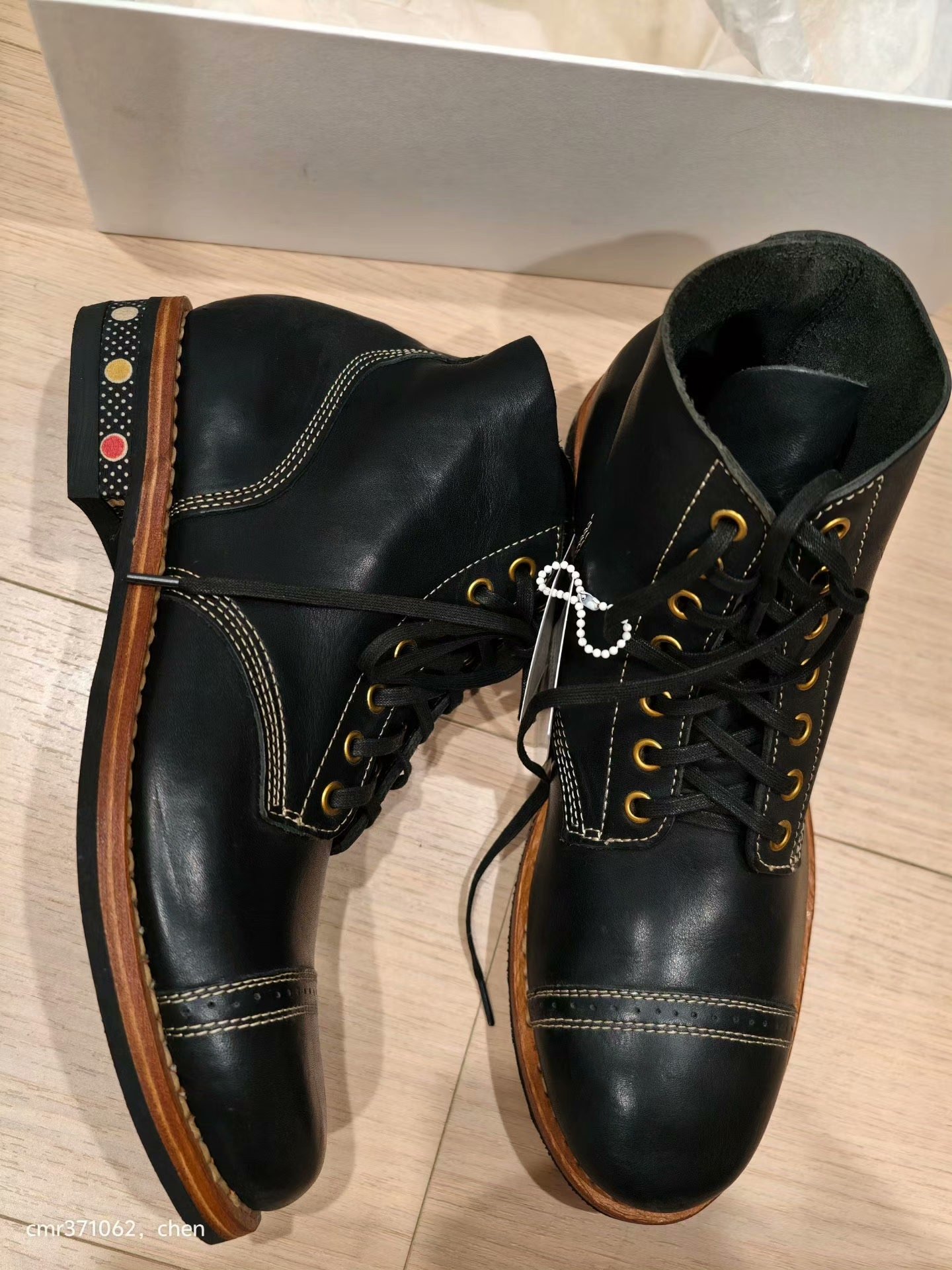 VISVIM 15AW NCF CAP BOOTS-FOLK — front