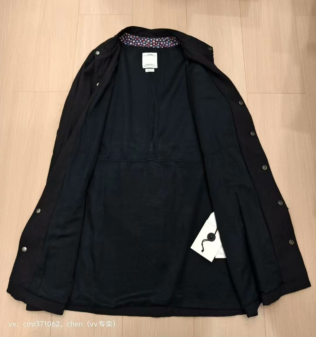 visvim 19ss Blackbird Coat — label