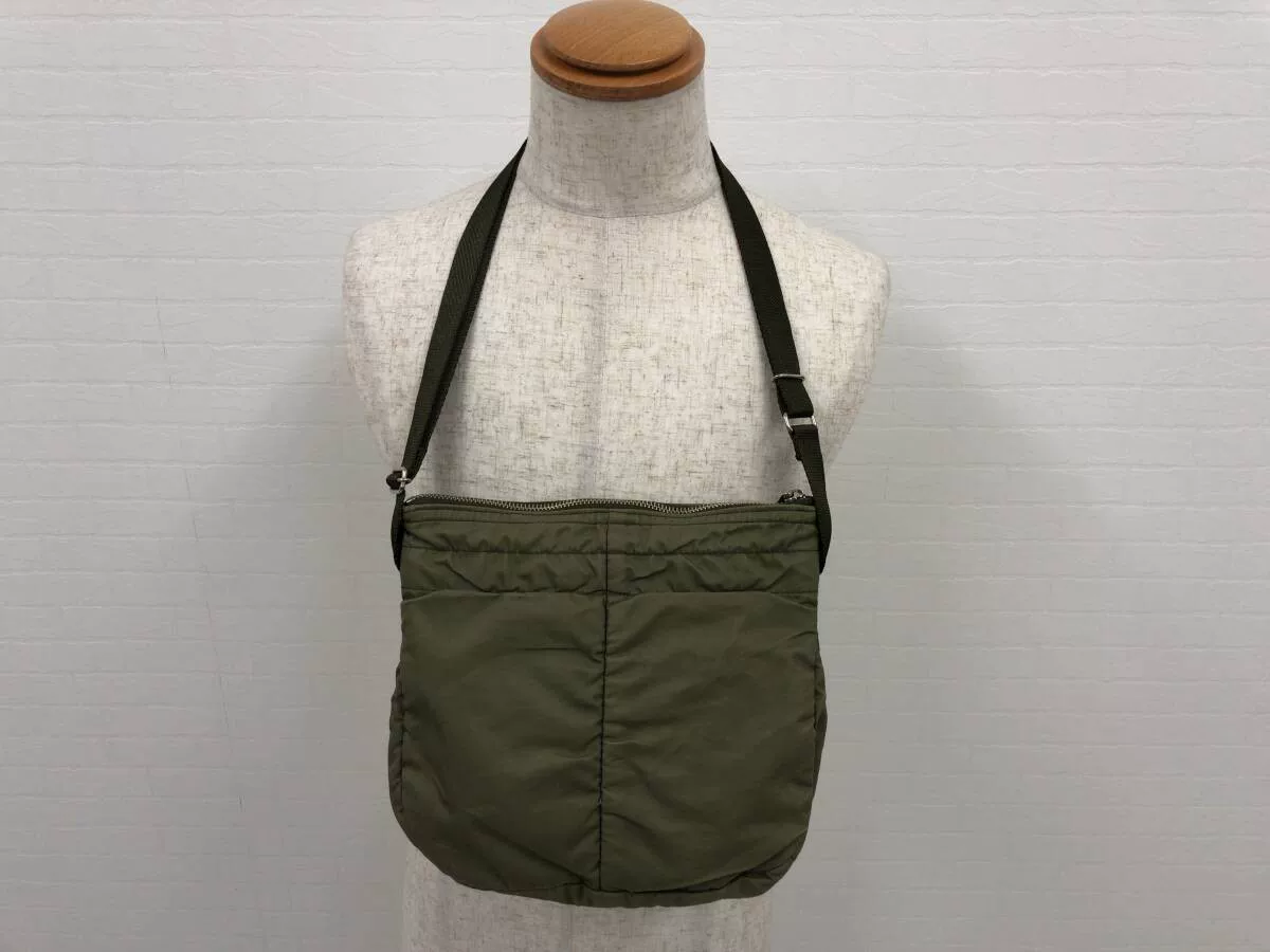 Porter Green Military Mini Shoulder Bag — front