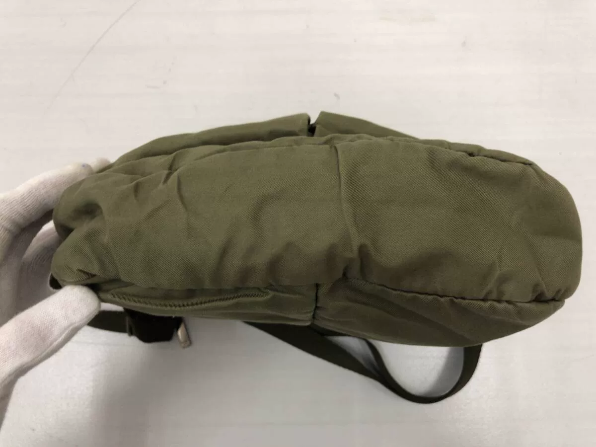 Porter Green Military Mini Shoulder Bag — detail