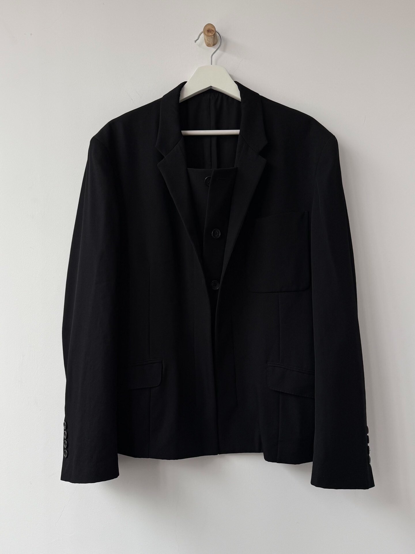 Yohji Yamamoto 21AW Double Layer Suit Jacket
