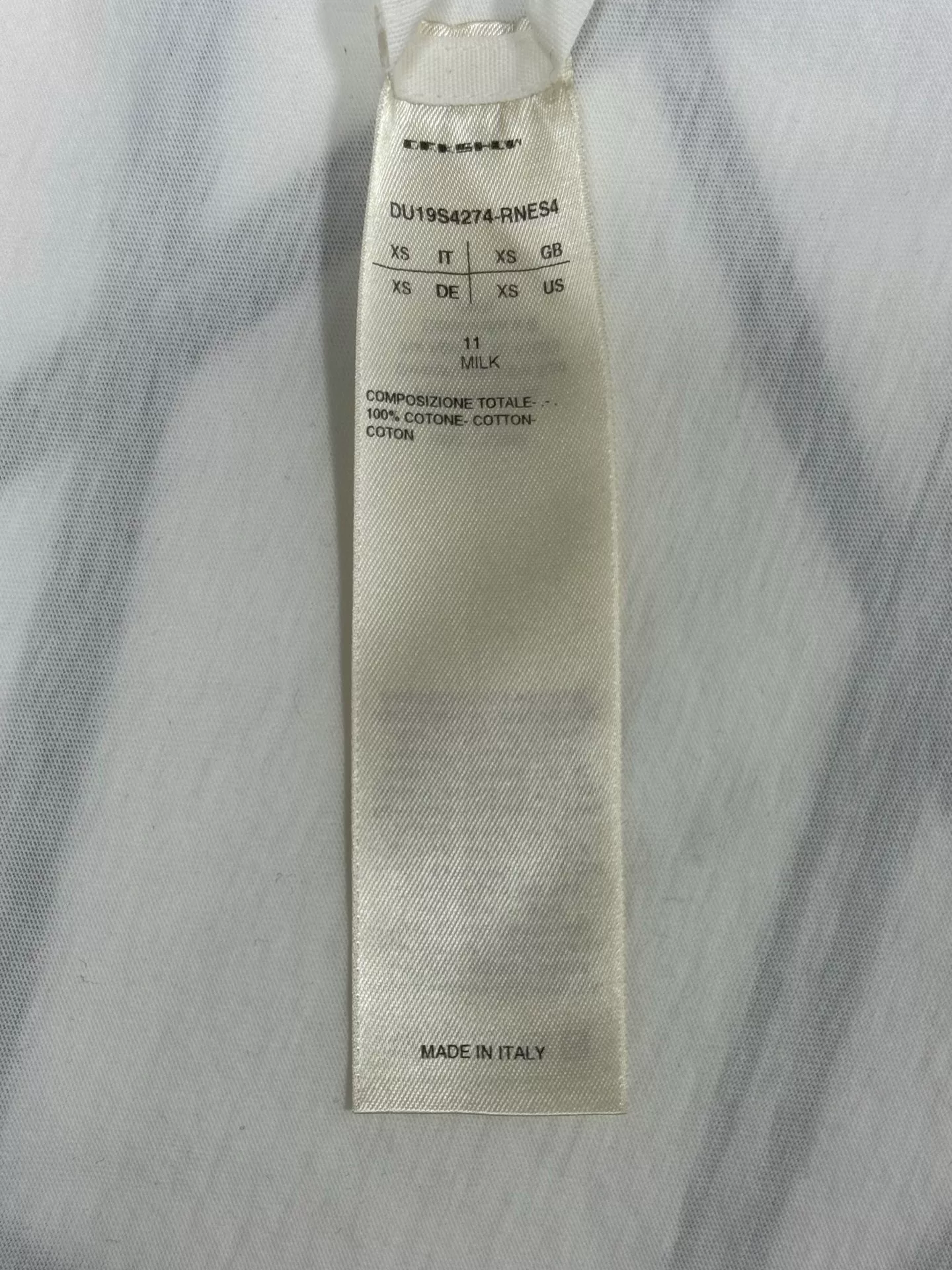 Rick Owens Loose Mid-Sleeve T-Shirt — detail