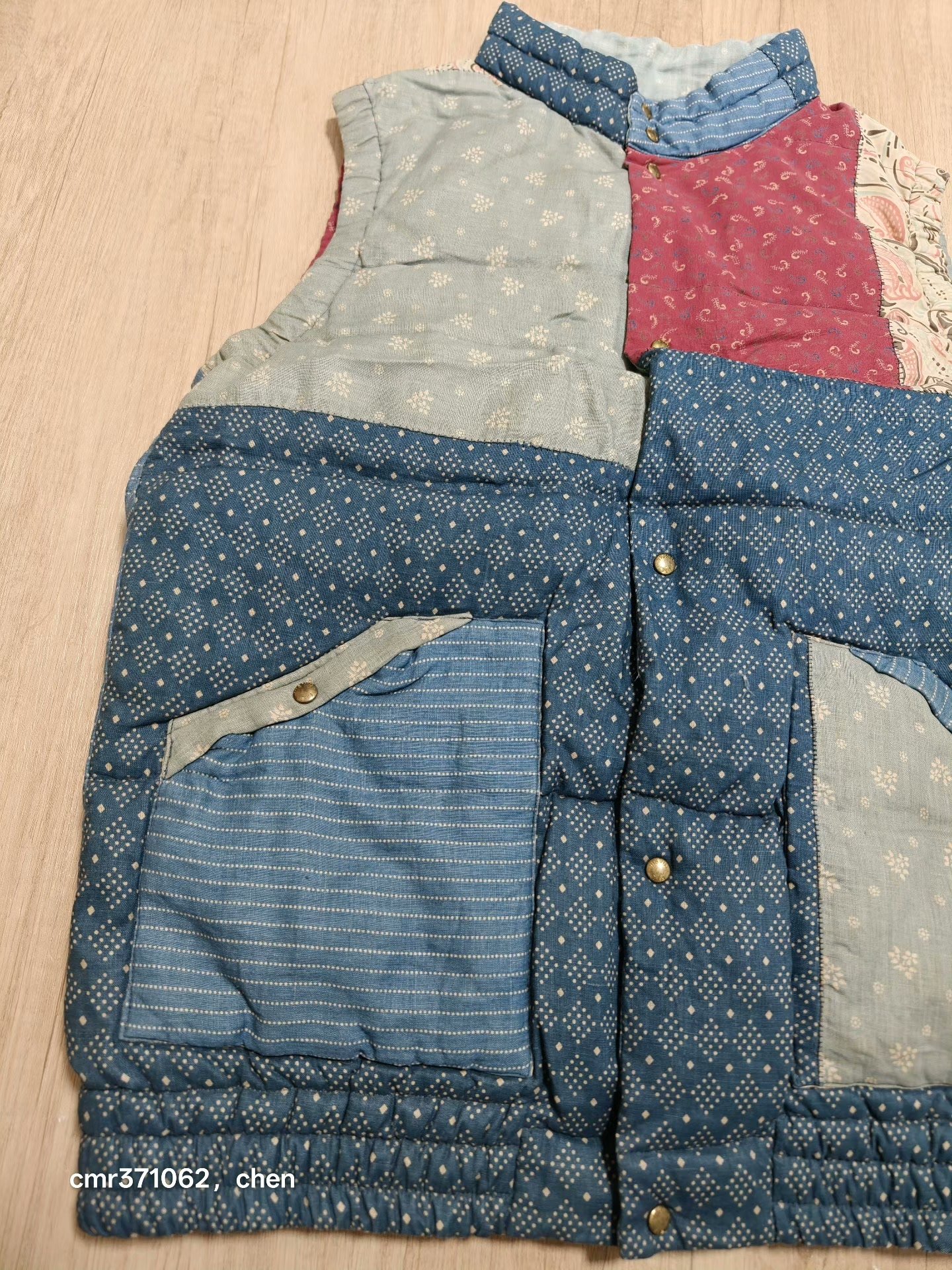 VISVIM 14AW Insulator Down Vest — detail