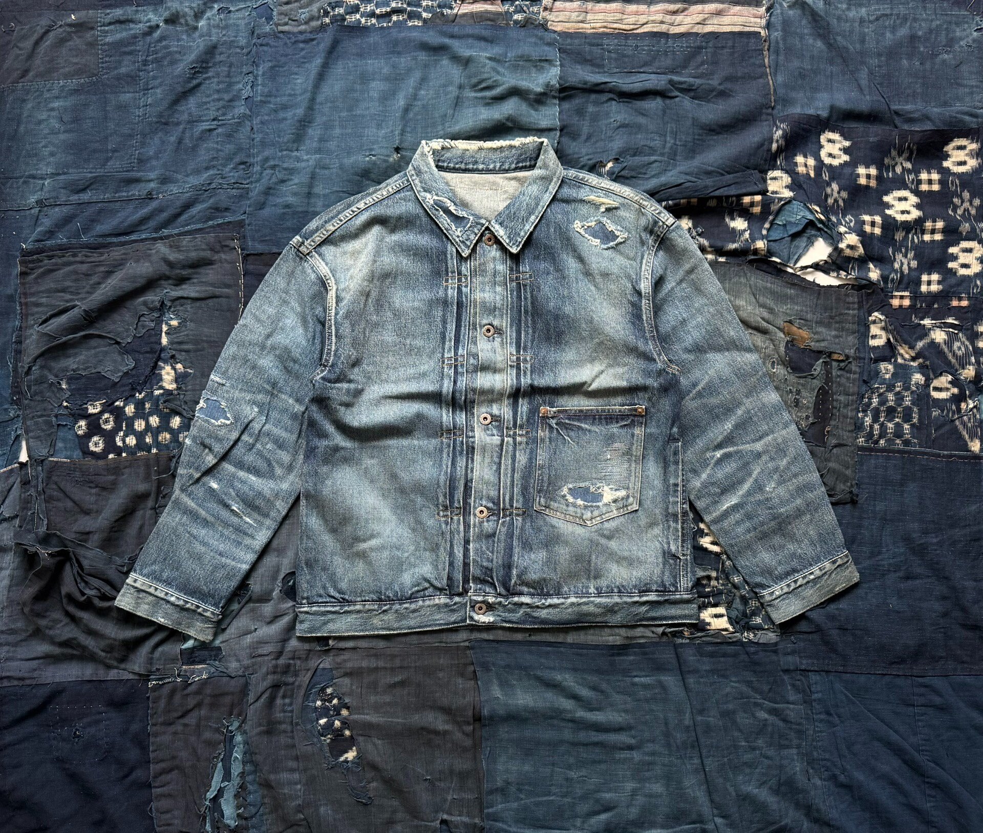 MADNESS 24AW AGING TYPE-I DENIM JACKET