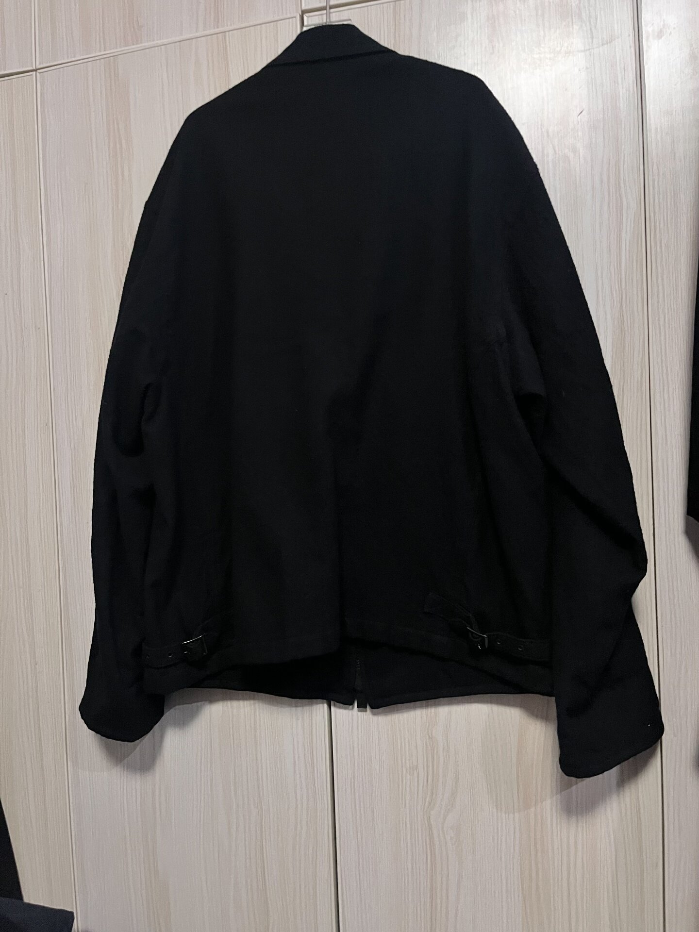 Yohji Yamamoto 22AW Men's Fleece Jacket — front