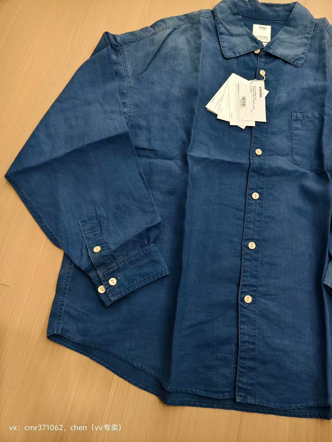 VISVIM 23SS PALMER SHIRT L/S LINEN — back