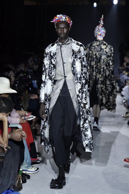 Comme des Garcons 25SS Bow Trousers — detail