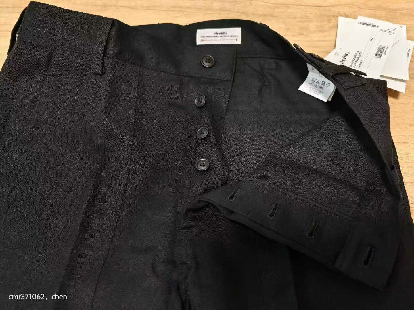 VISVIM 22SS ALDA PANTS (L/W) — detail