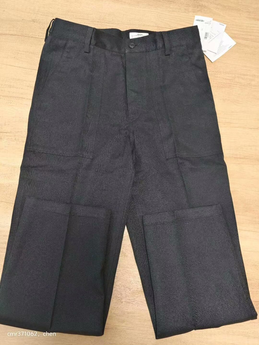 VISVIM 22SS ALDA PANTS (L/W) — label